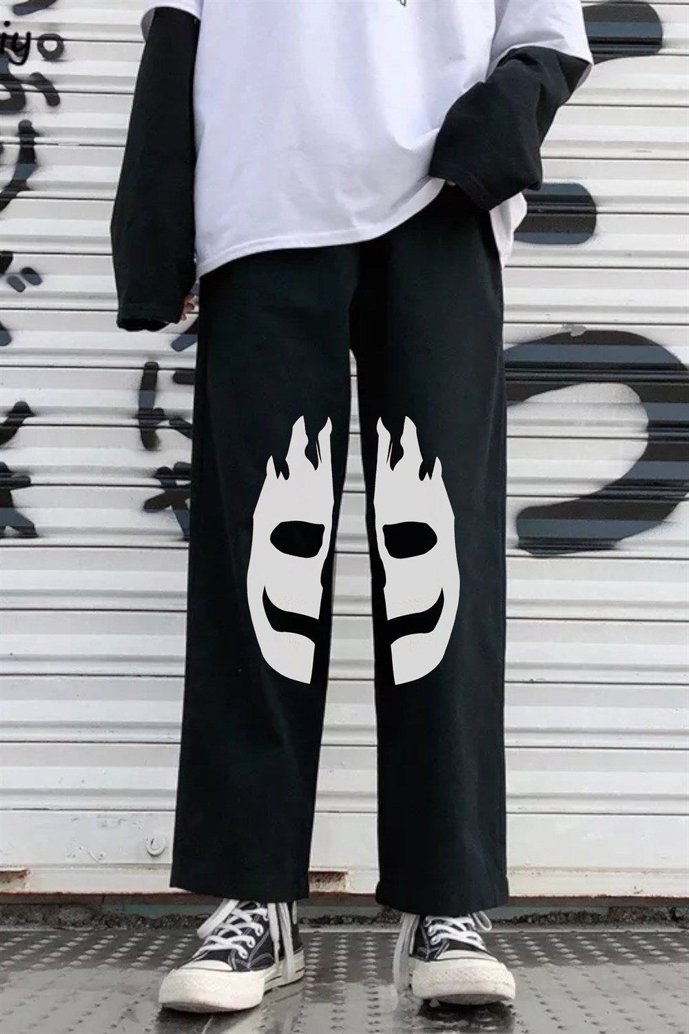 Flame Skull Eşofman