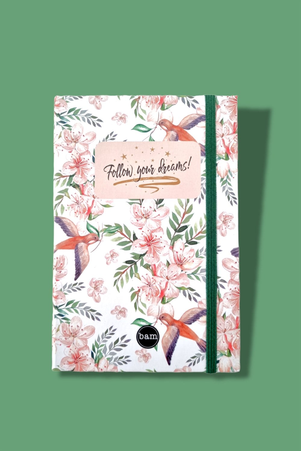 Follow Your Dreams Lastikli Defter