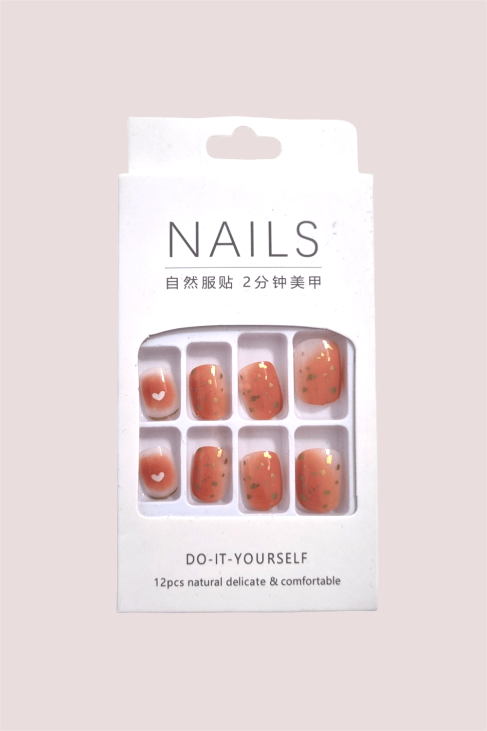 Gilding Heart Takma Tırnak