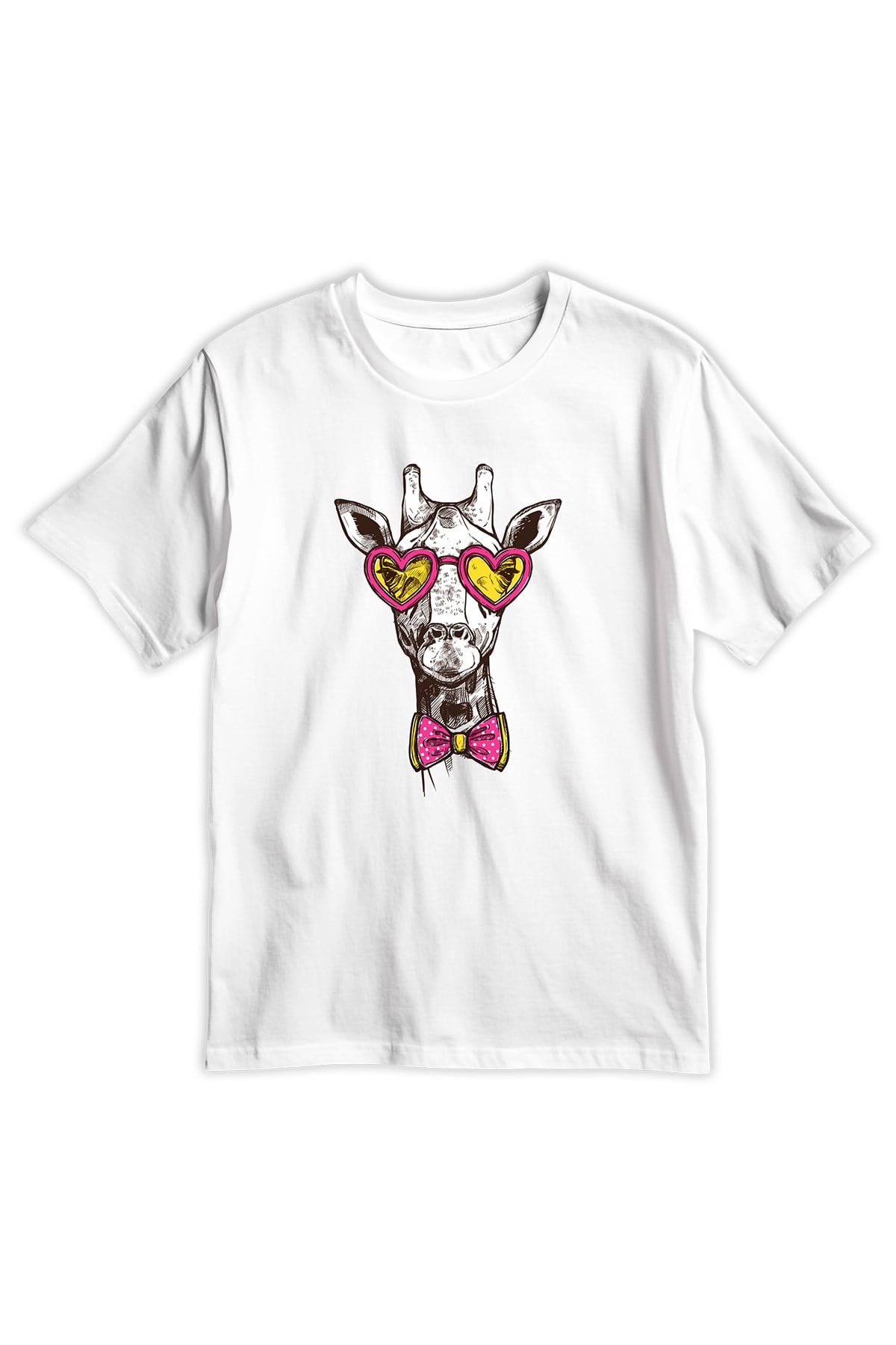 Giraffe With Glasses Oversize T-shirt