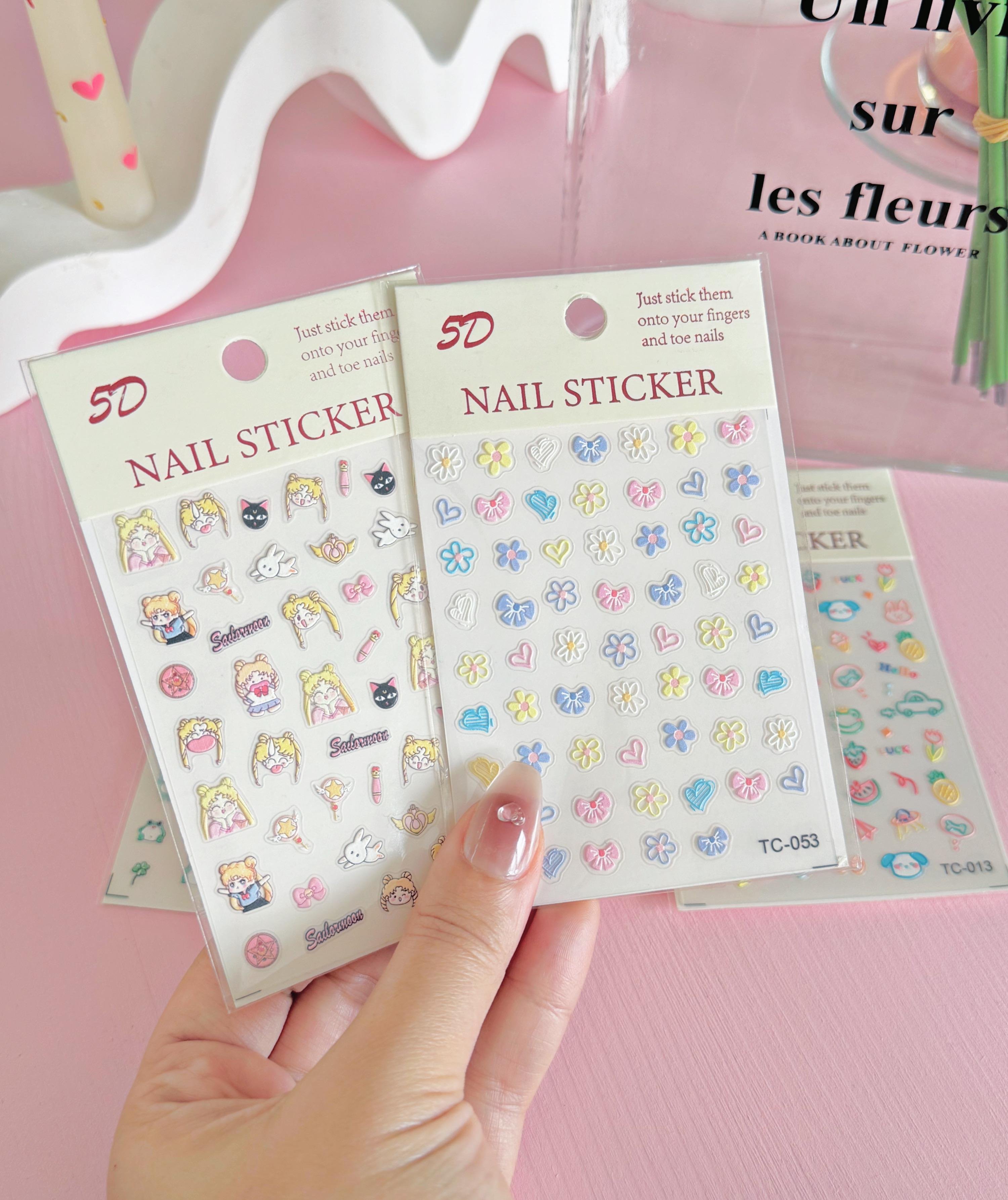 Good Luck Naıl Stıcker