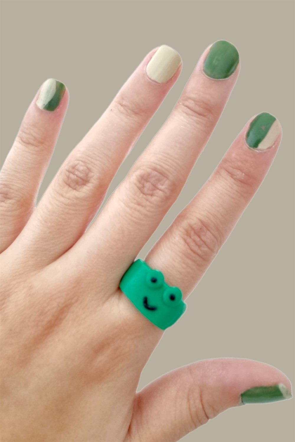 Green Frog Yüzük