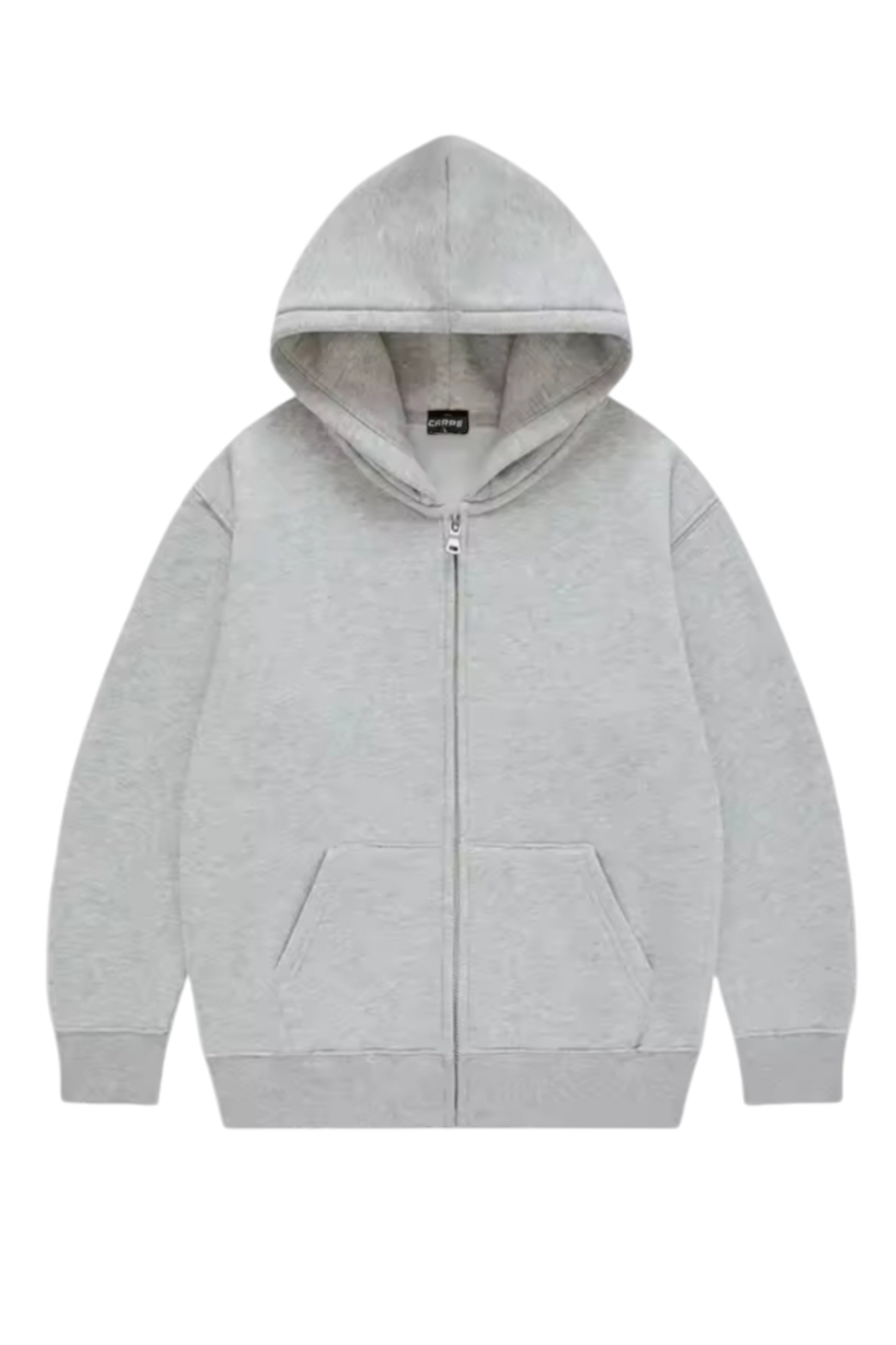 Gri 3 İplik Oversize Hırka