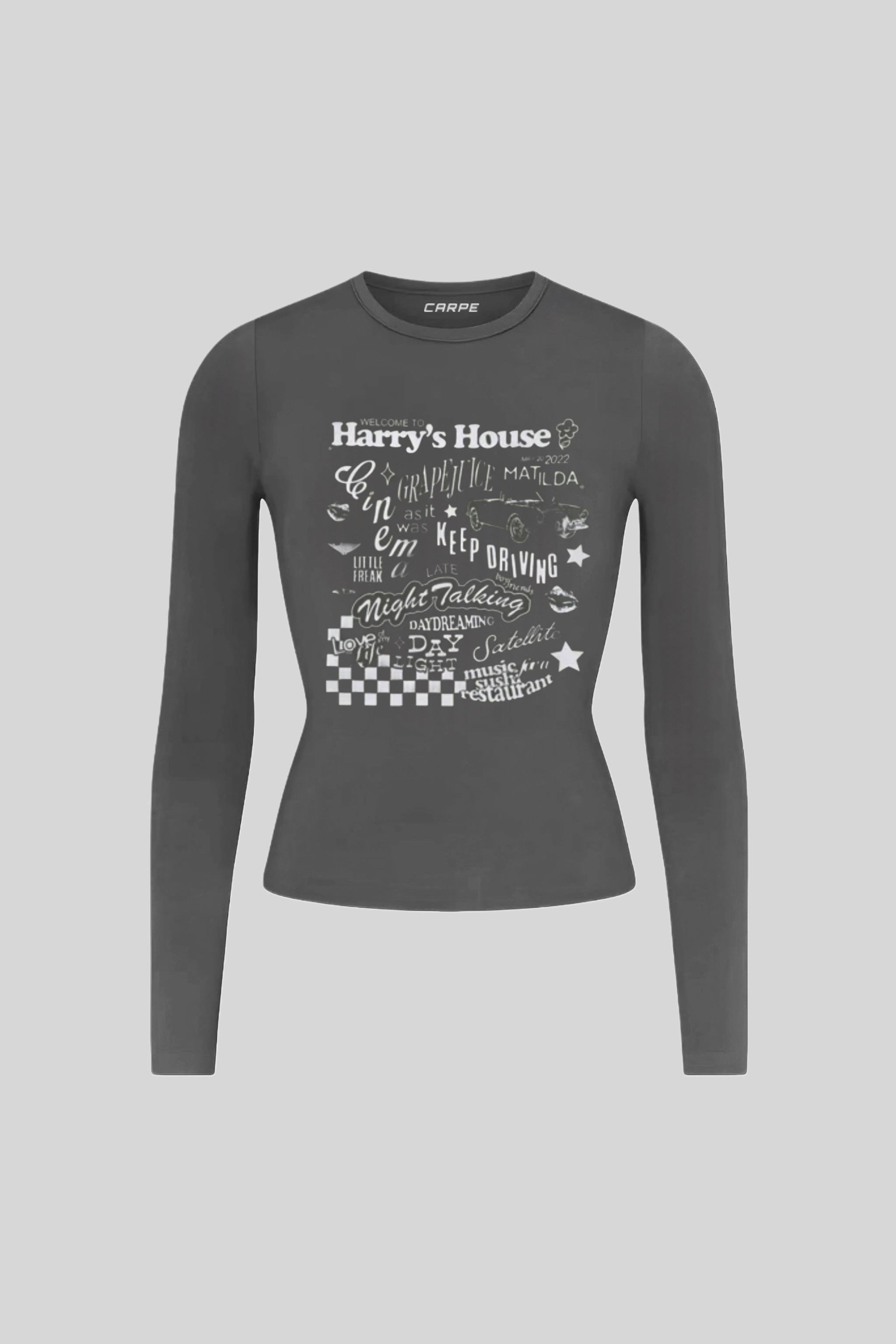Harrys House Uzun Kol Tam Boy Bluz