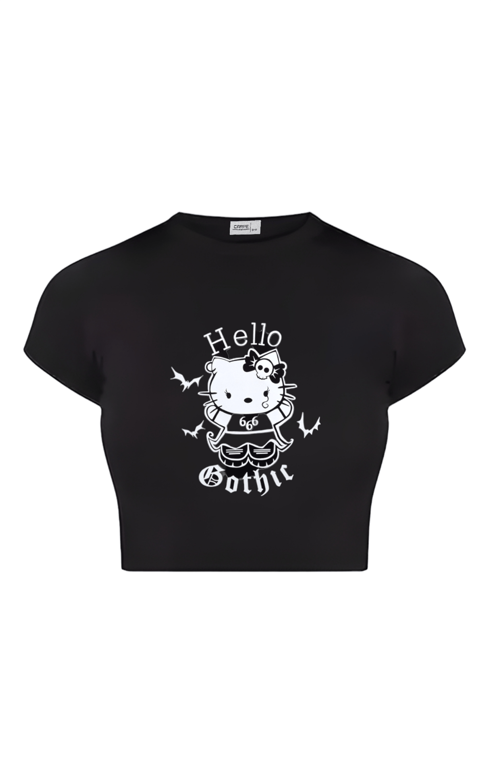 Hello Gothic Crop