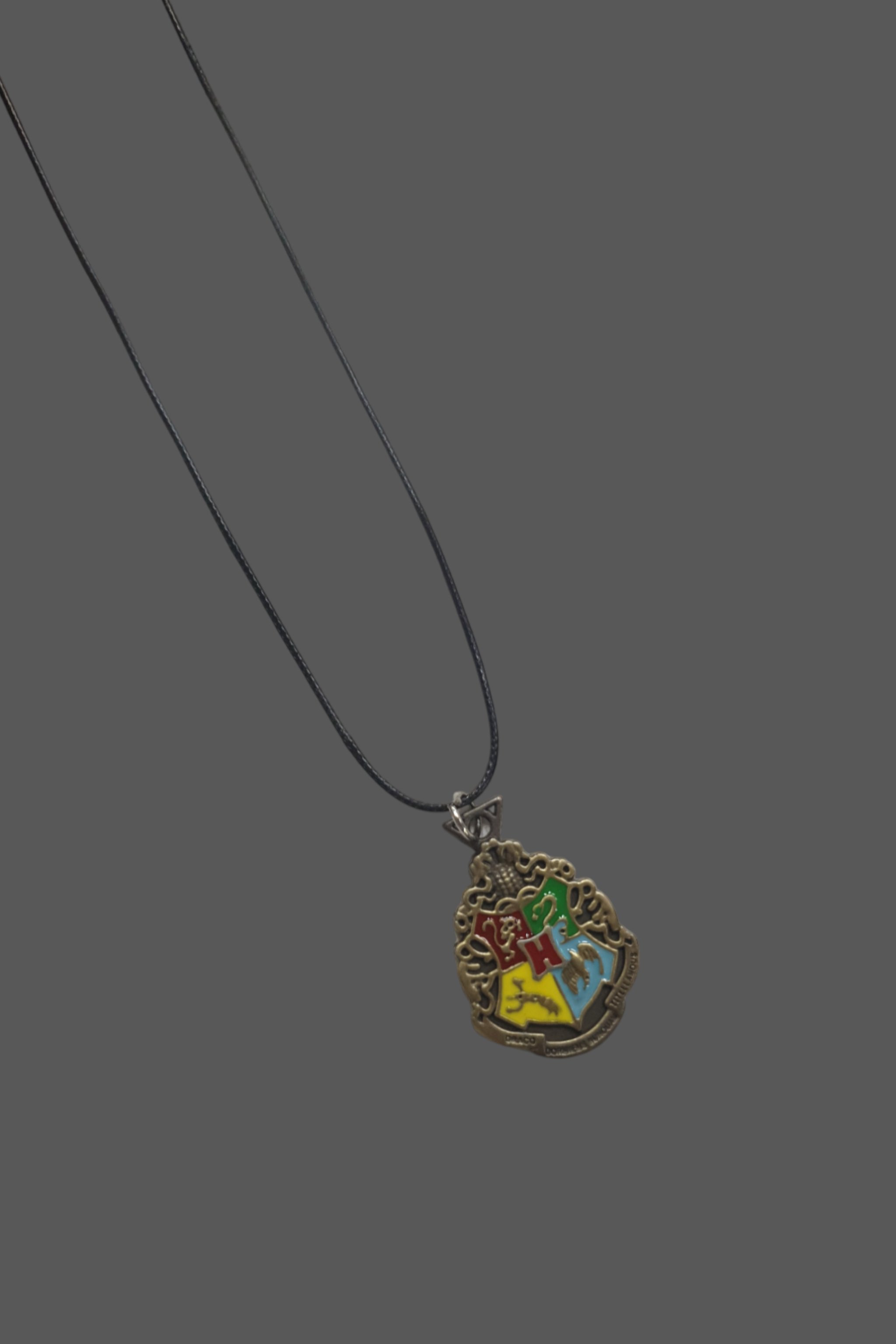 Hogwarts Logo Metal Kolye