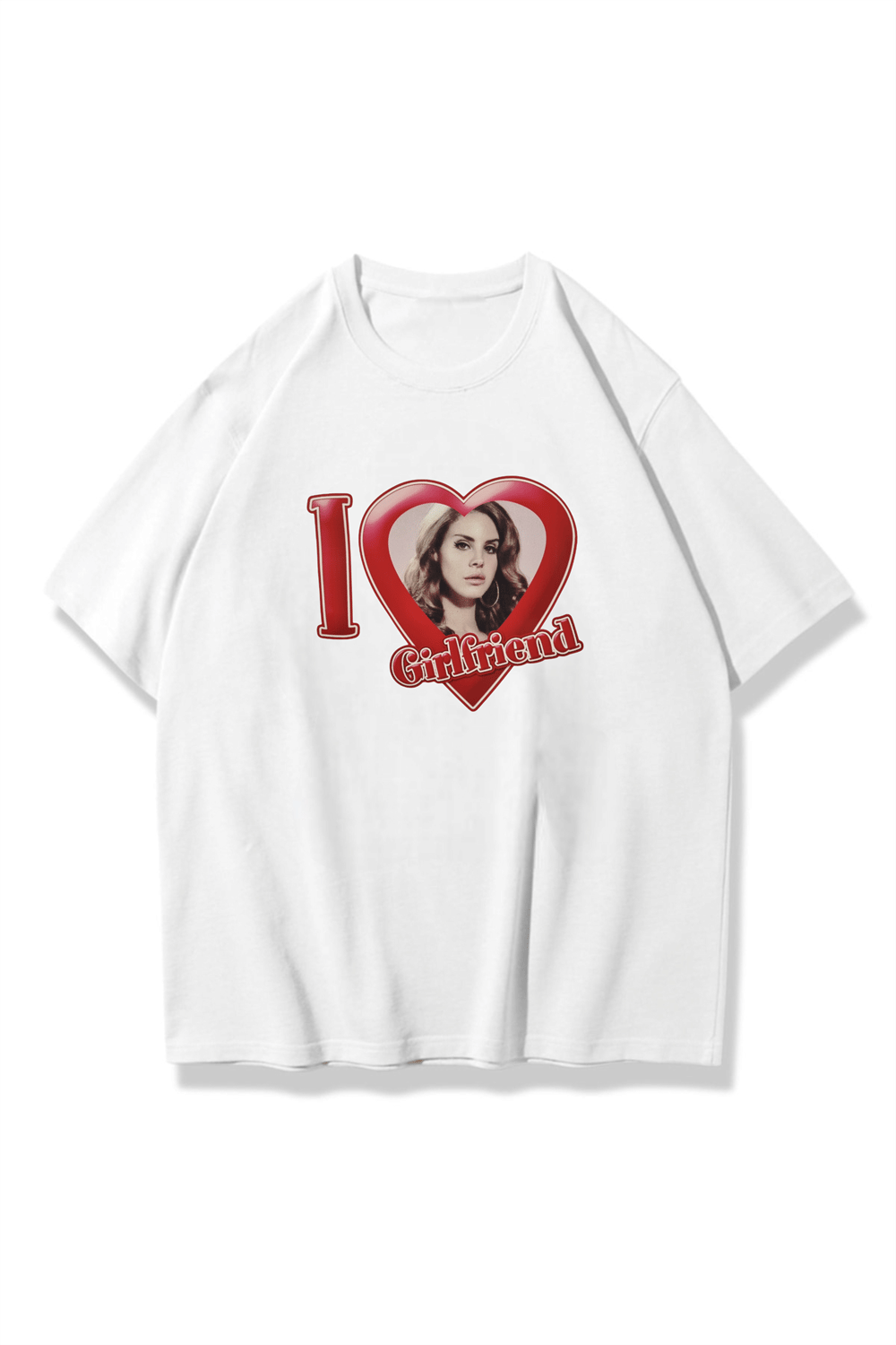 I Love Girlfriend Oversize T-shirt