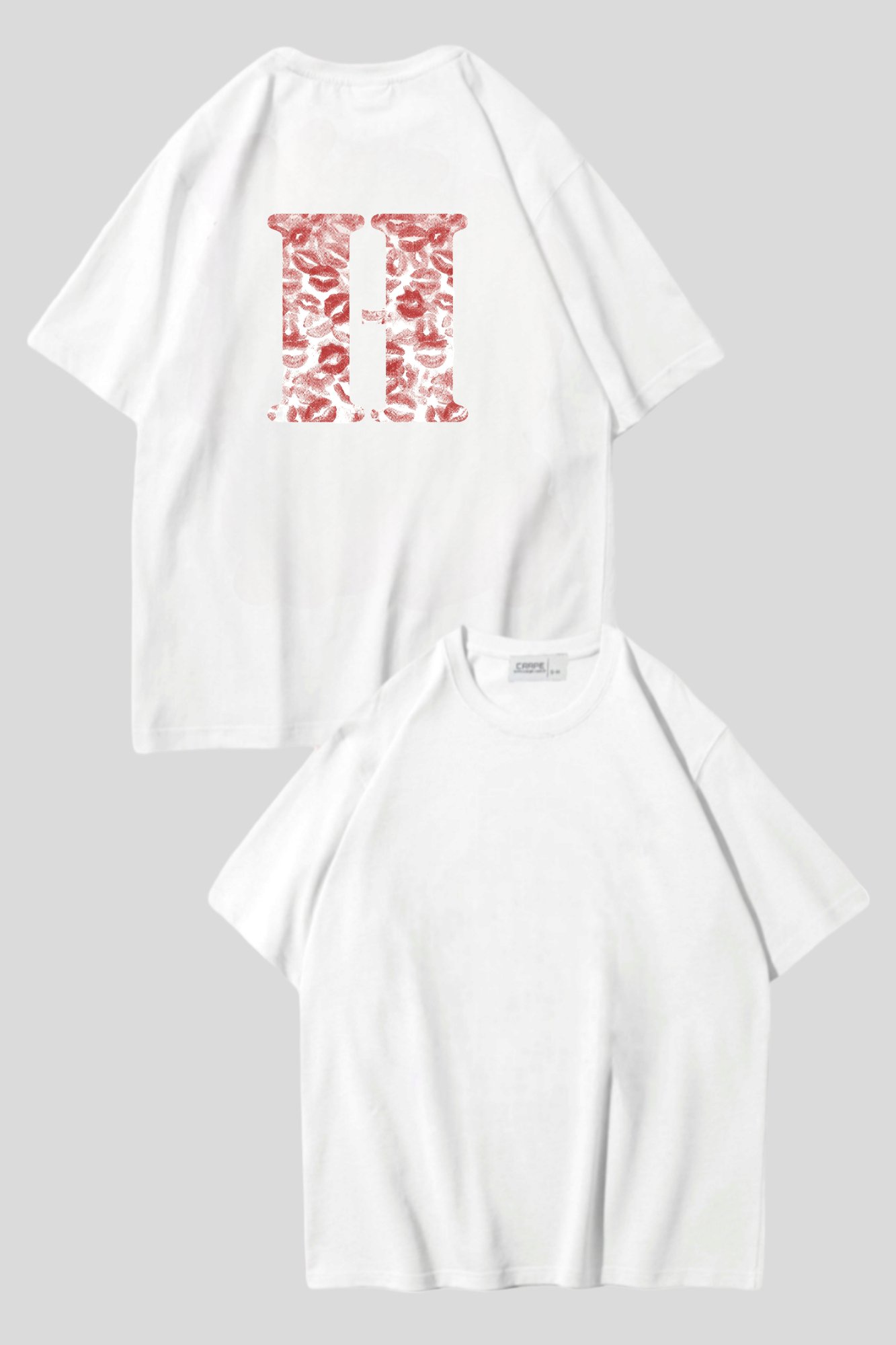 Kiss Design H Oversize T-shirt