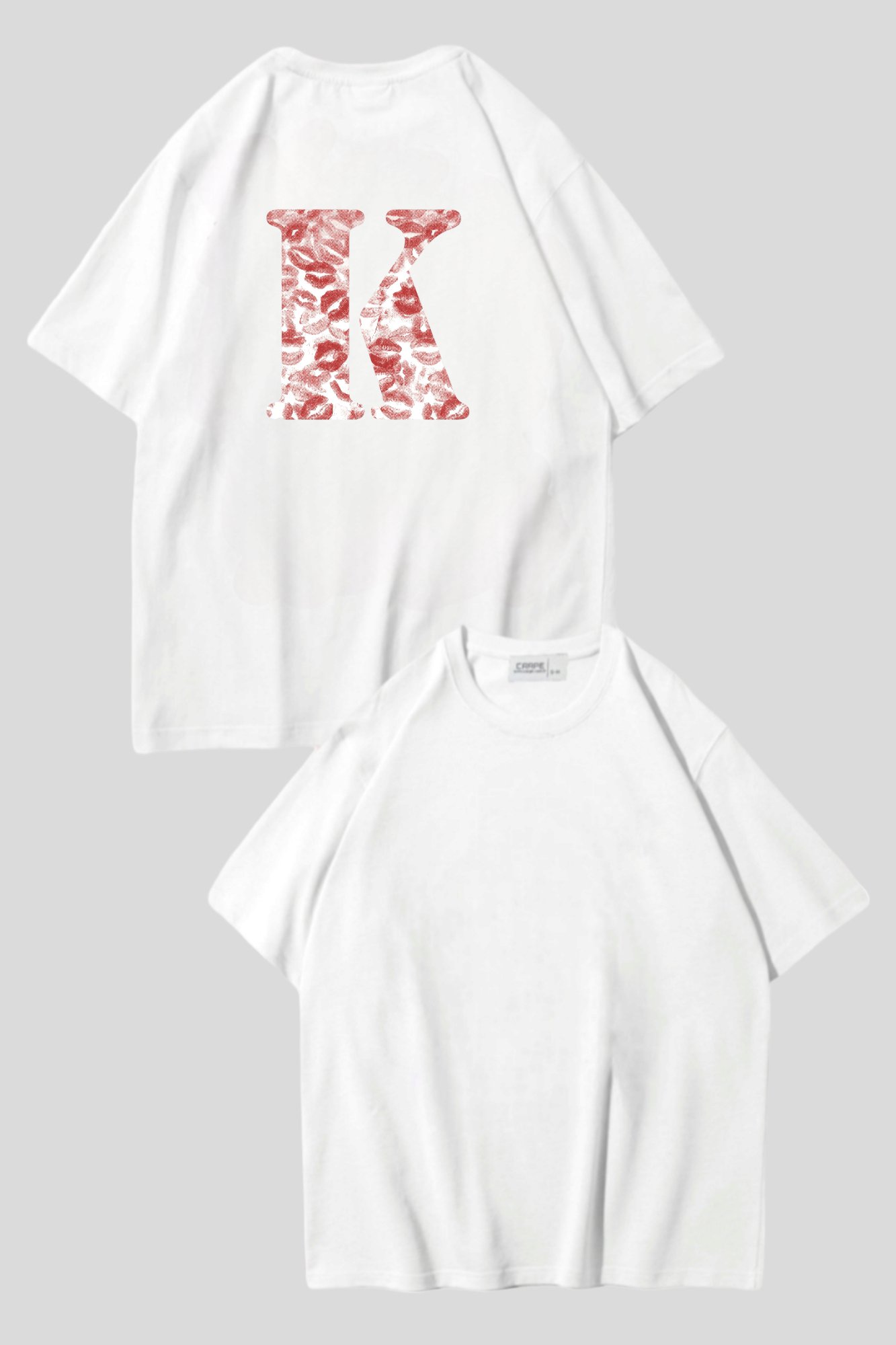 Kiss Design K Oversize T-shirt