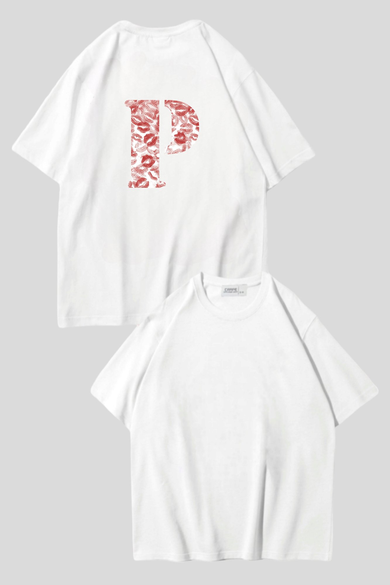 Kiss Design P Oversize T-shirt