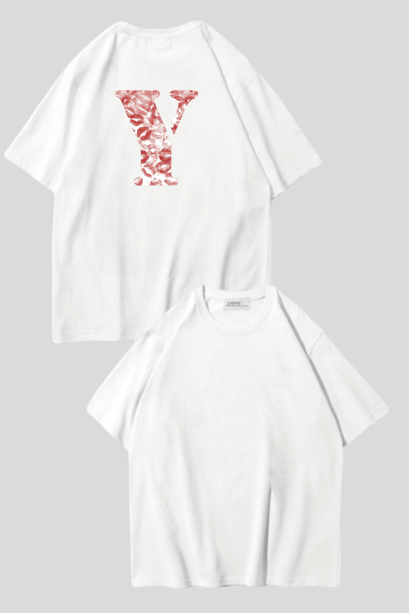 Kiss Design Y Oversize T-shirt