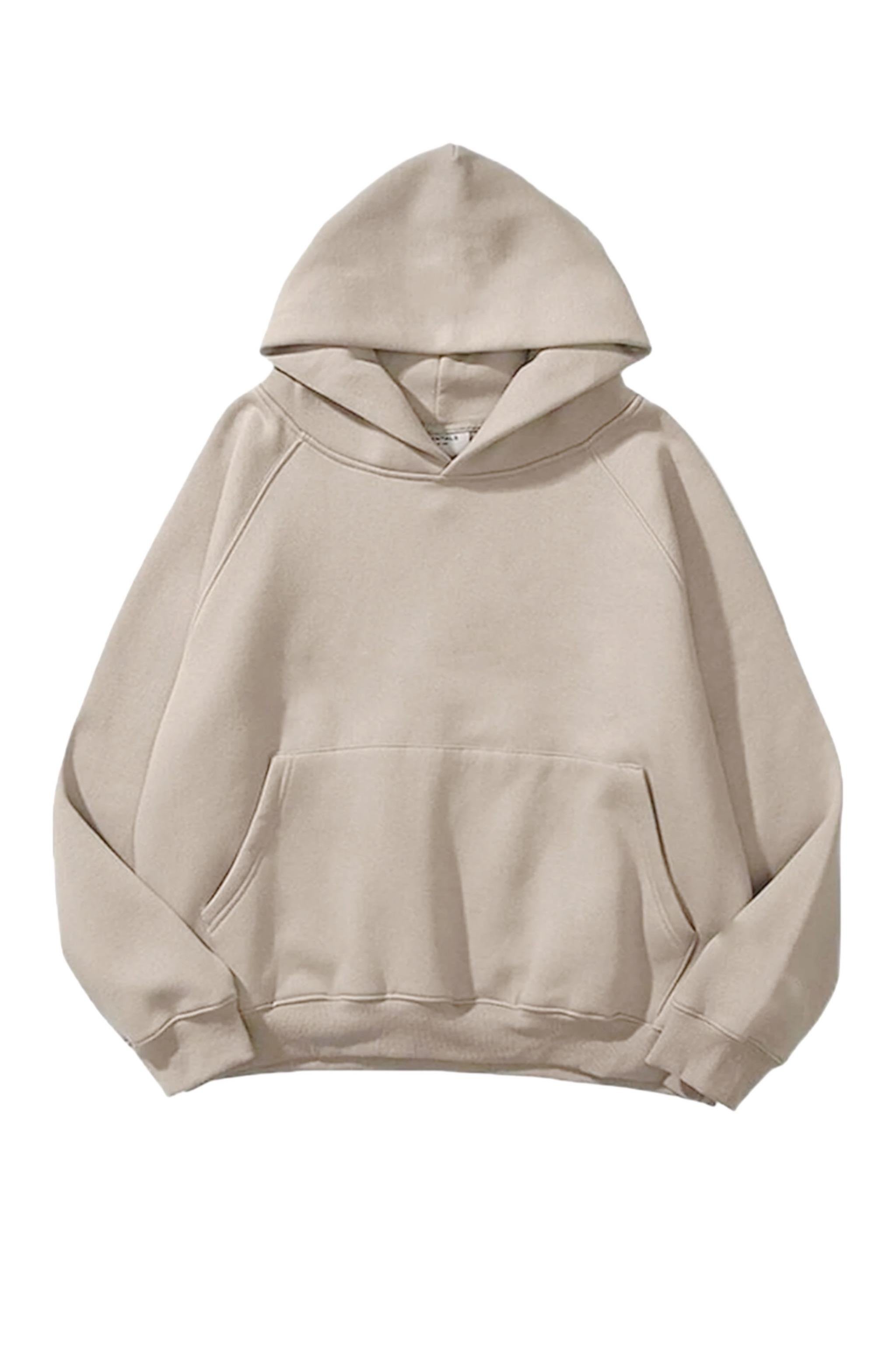 Krem 3 İplik Oversive Sweatshirt