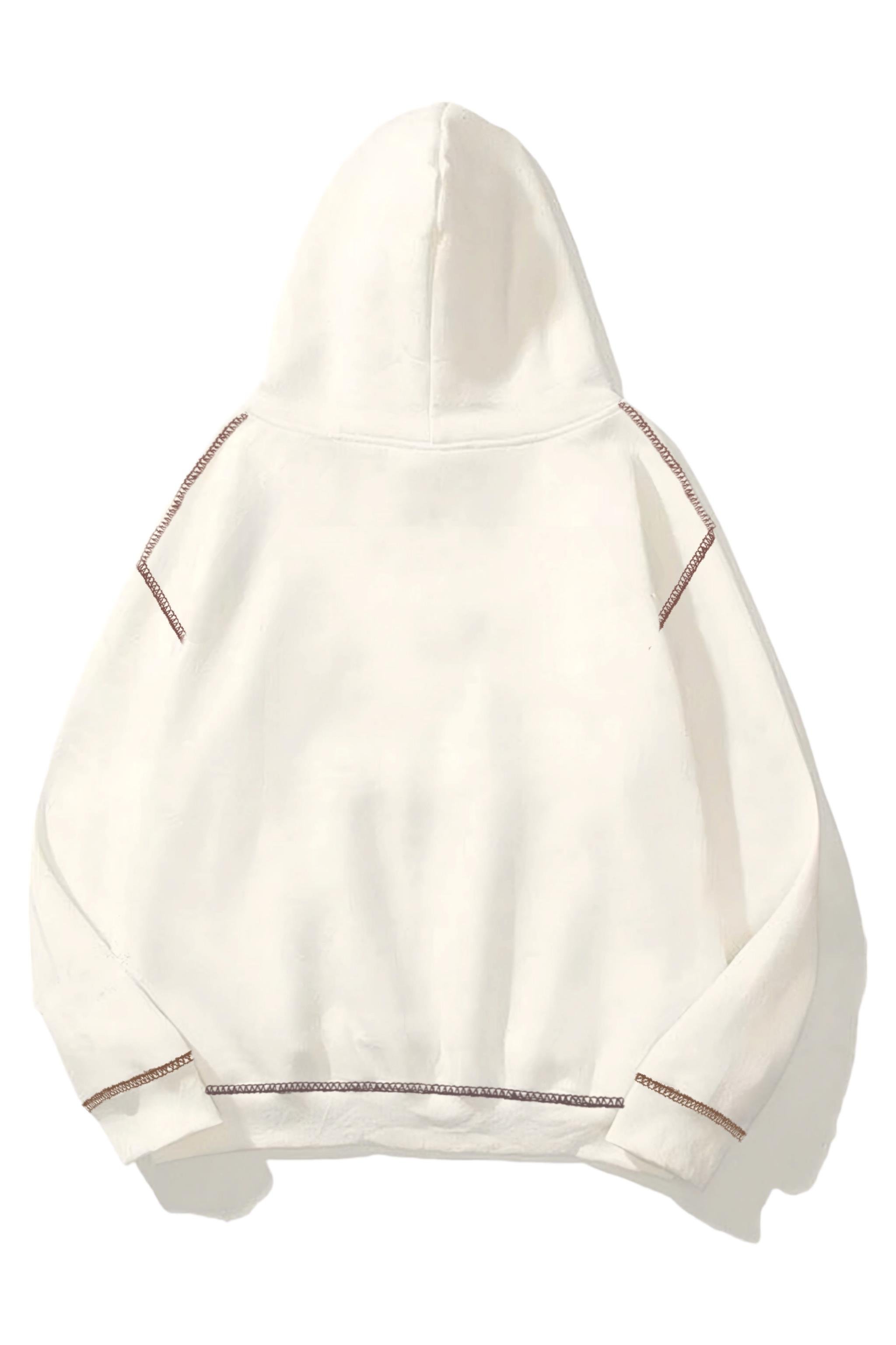 Lake Mıchıgan Ters Dikiş Oversize Sweatshirt