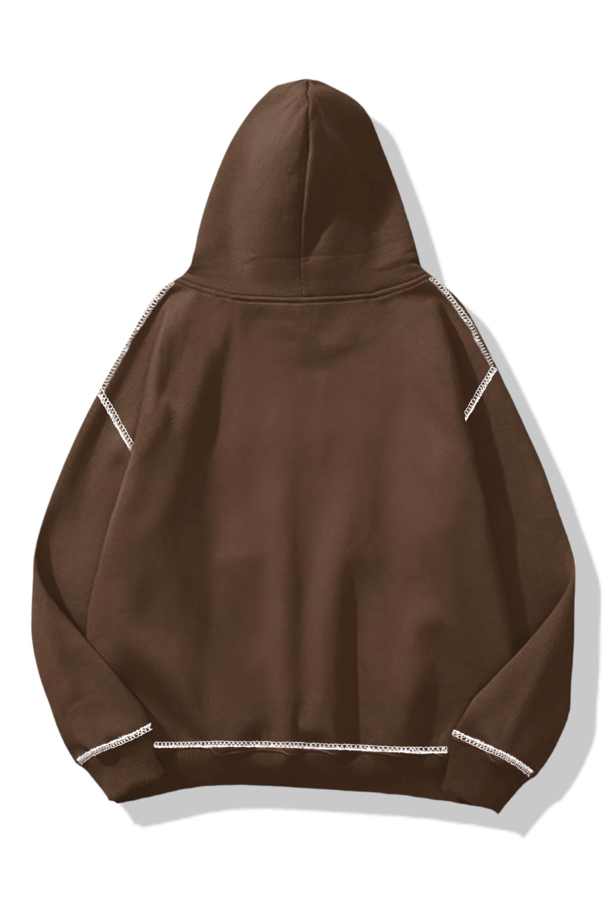 Mısfıts Ters Dikiş Oversize Sweatshirt
