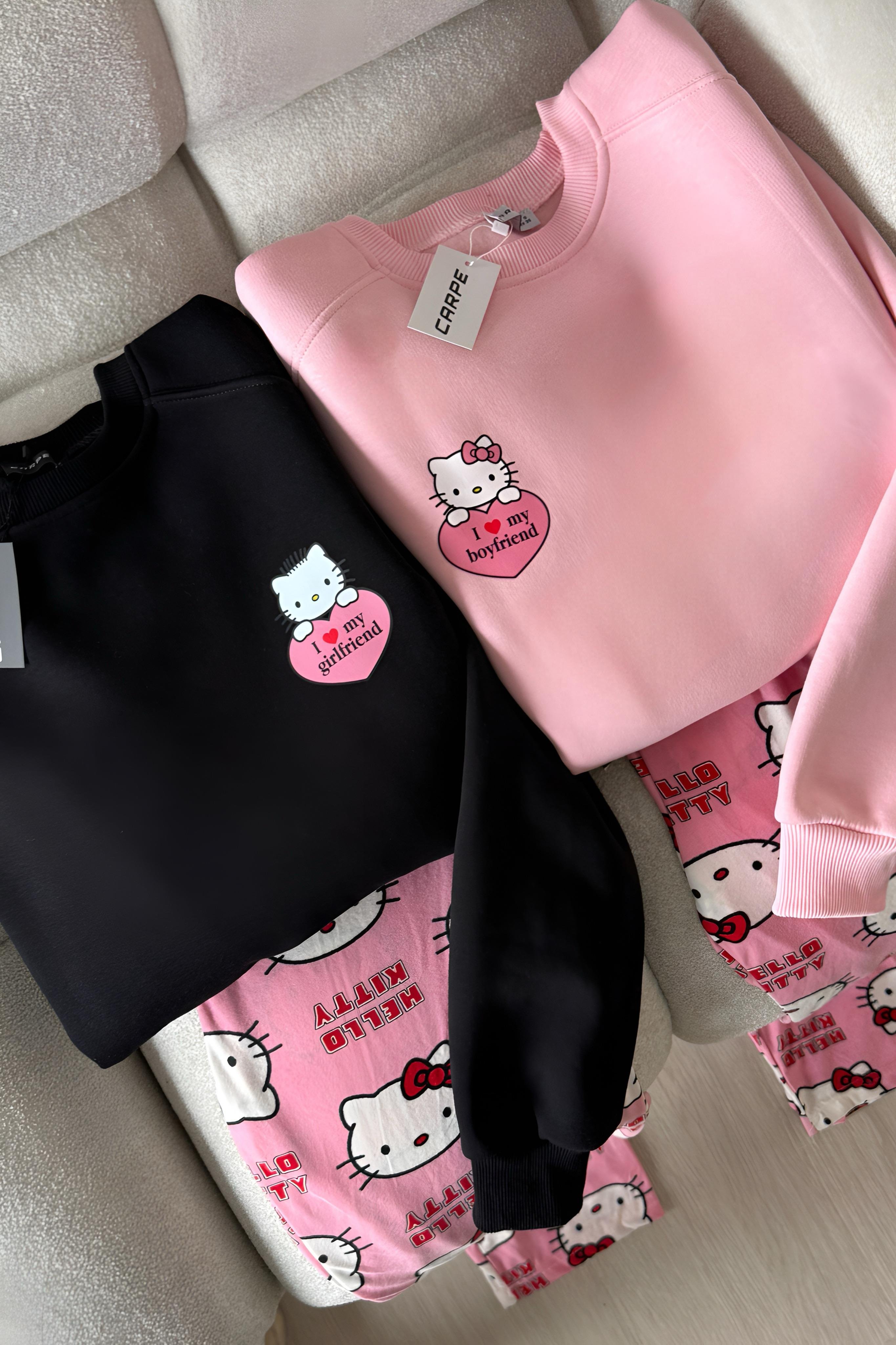 My Boyfriend 3 İplik Oversize Sweatshirt