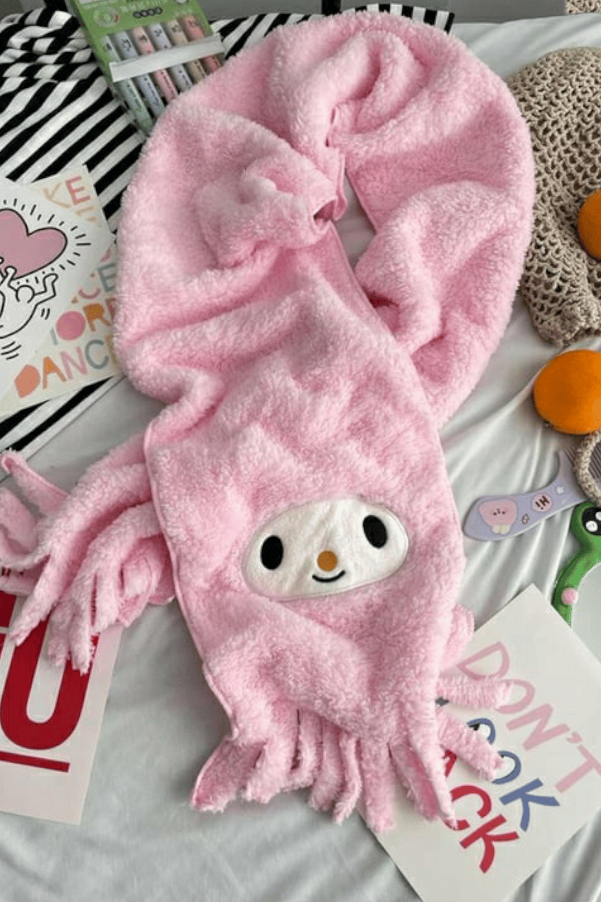 My Melody Peluş Atkı