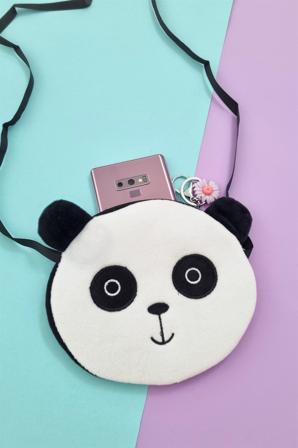 Panda Peluş Kol Çanta