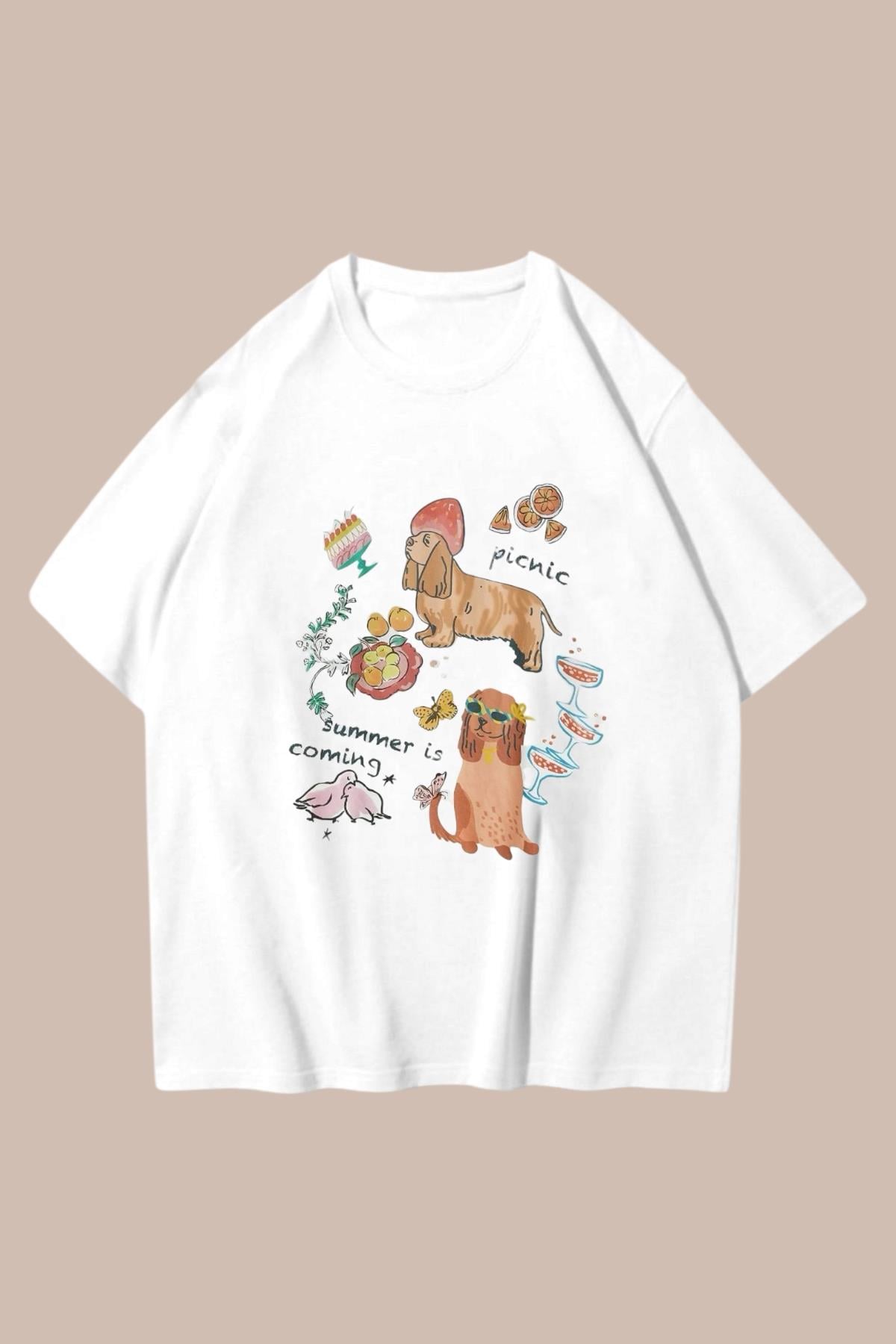 Picnic Oversize T-shirt