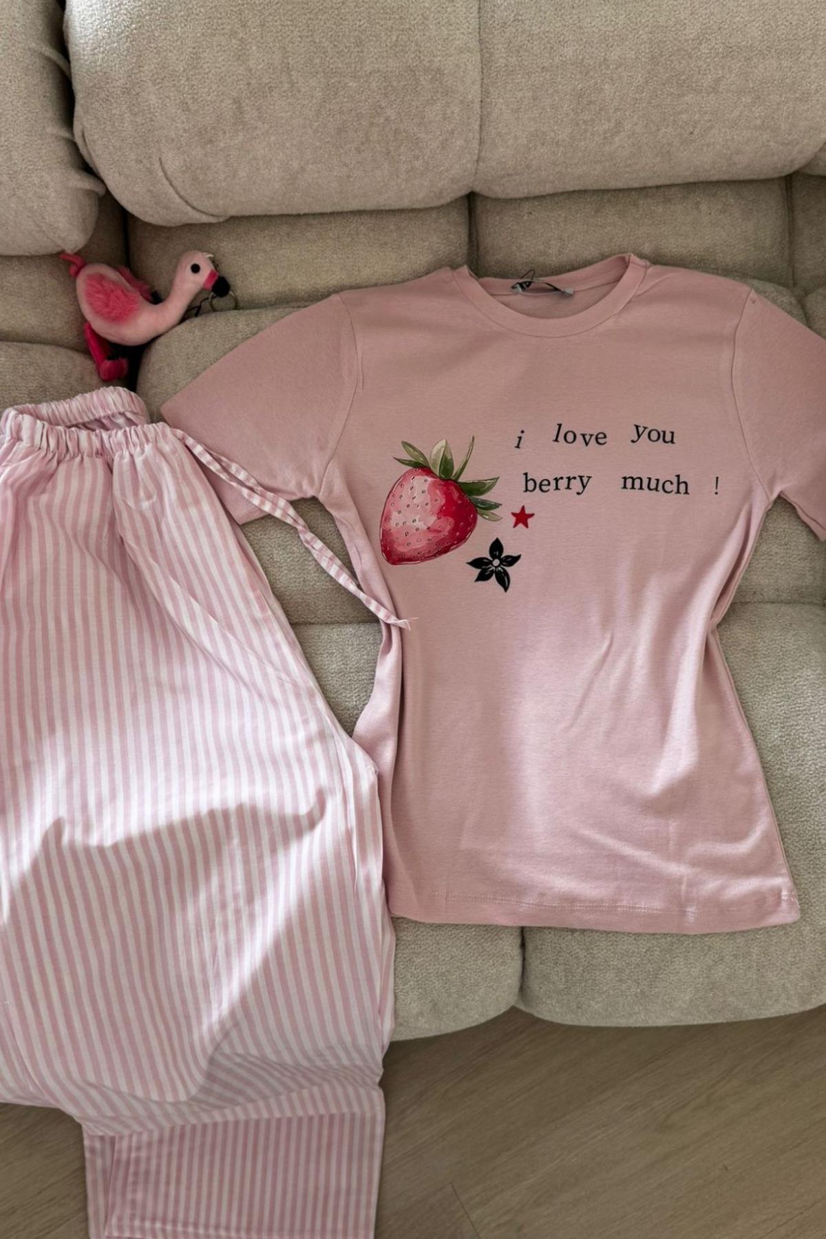 Pink Berry Much Tam Boy Bluz