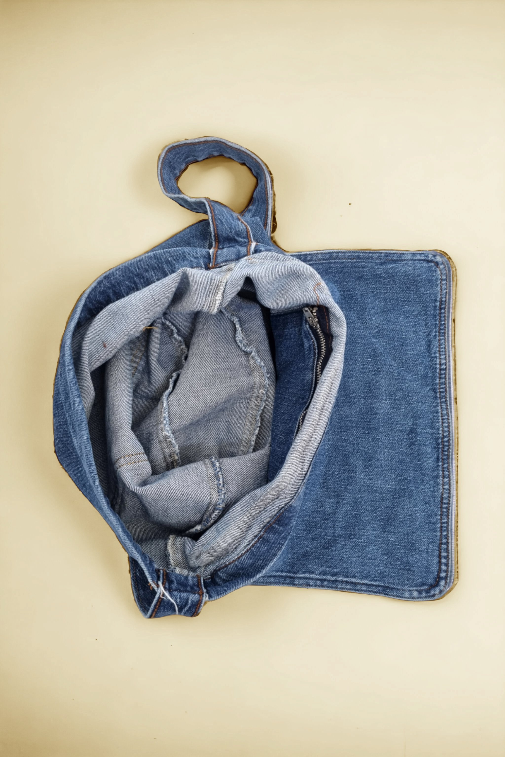 Postacı Denim Çanta