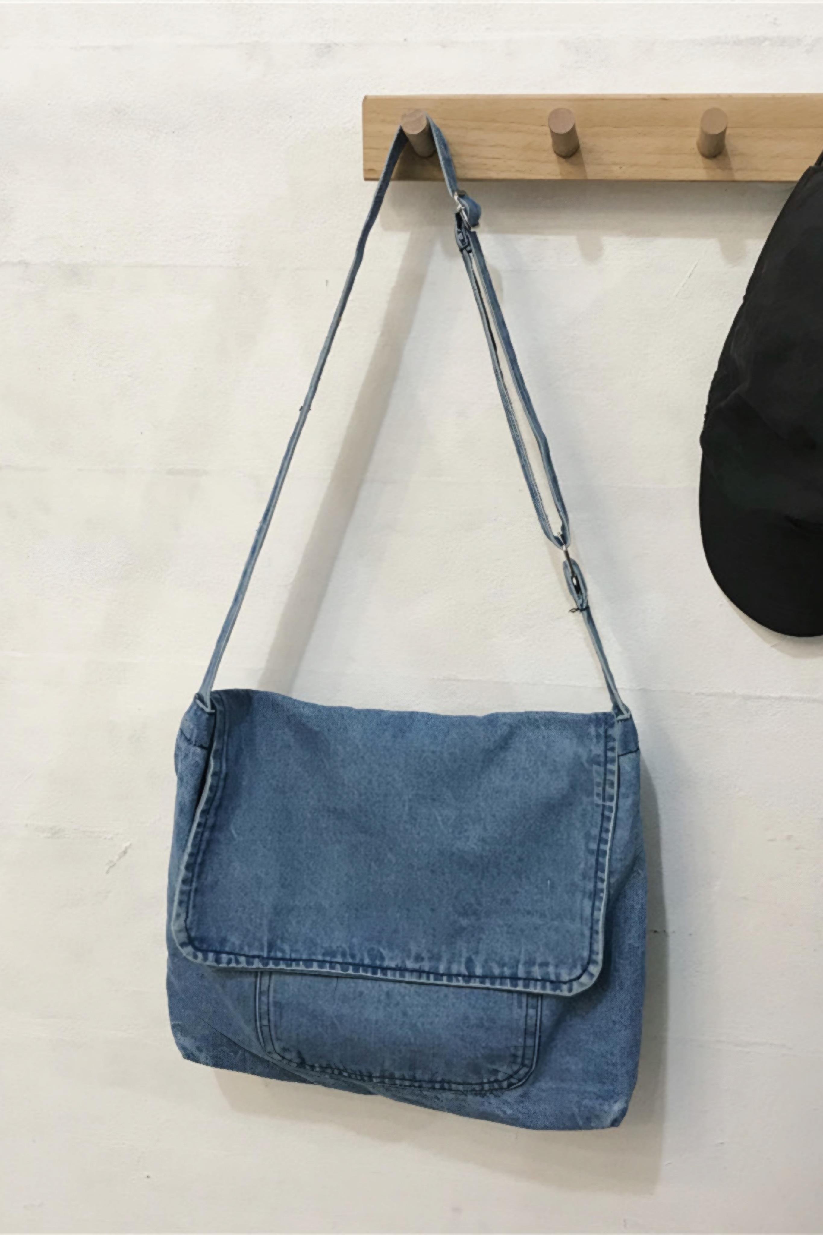 Postacı Denim Çanta
