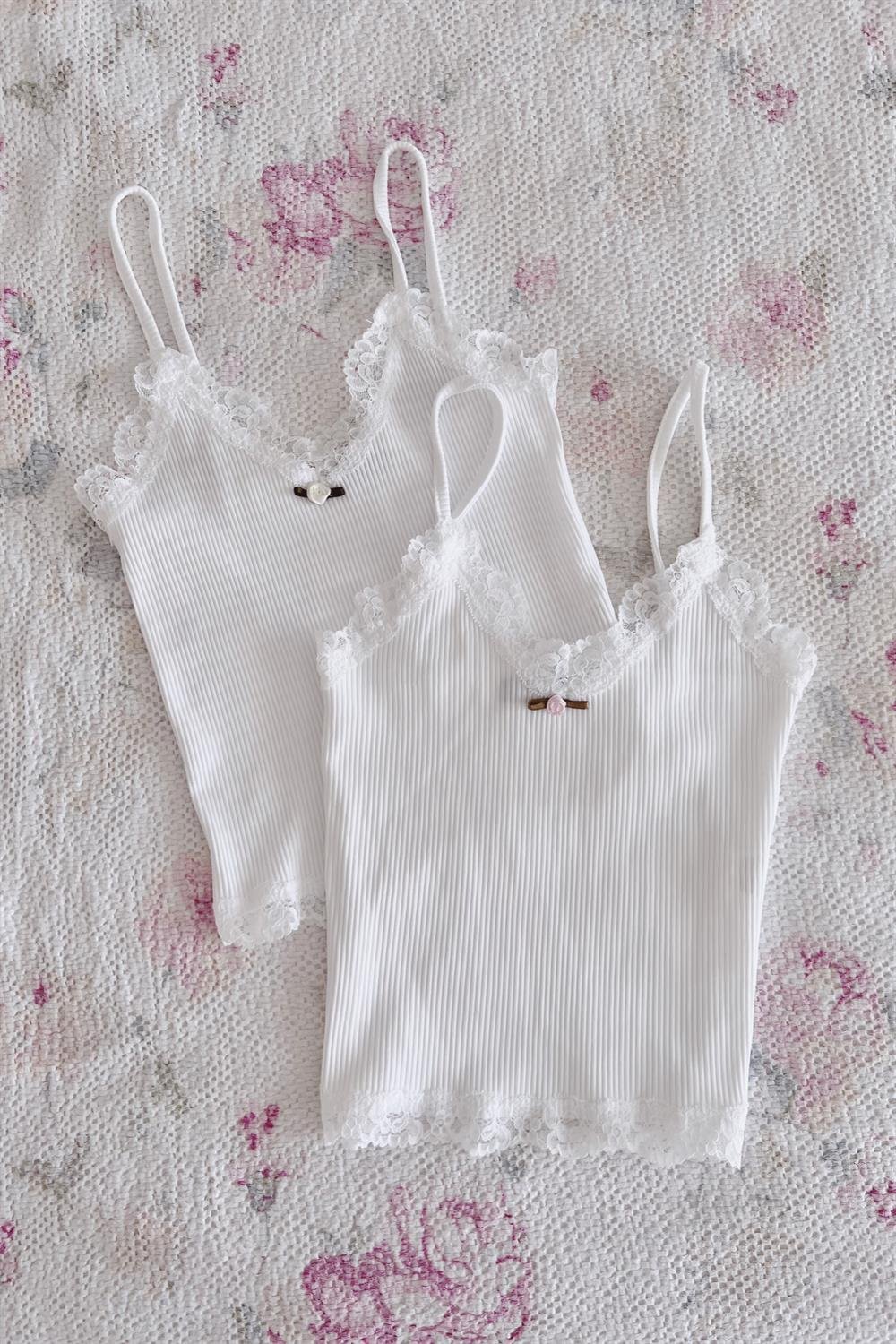 Rose Desing Askılı Bluz