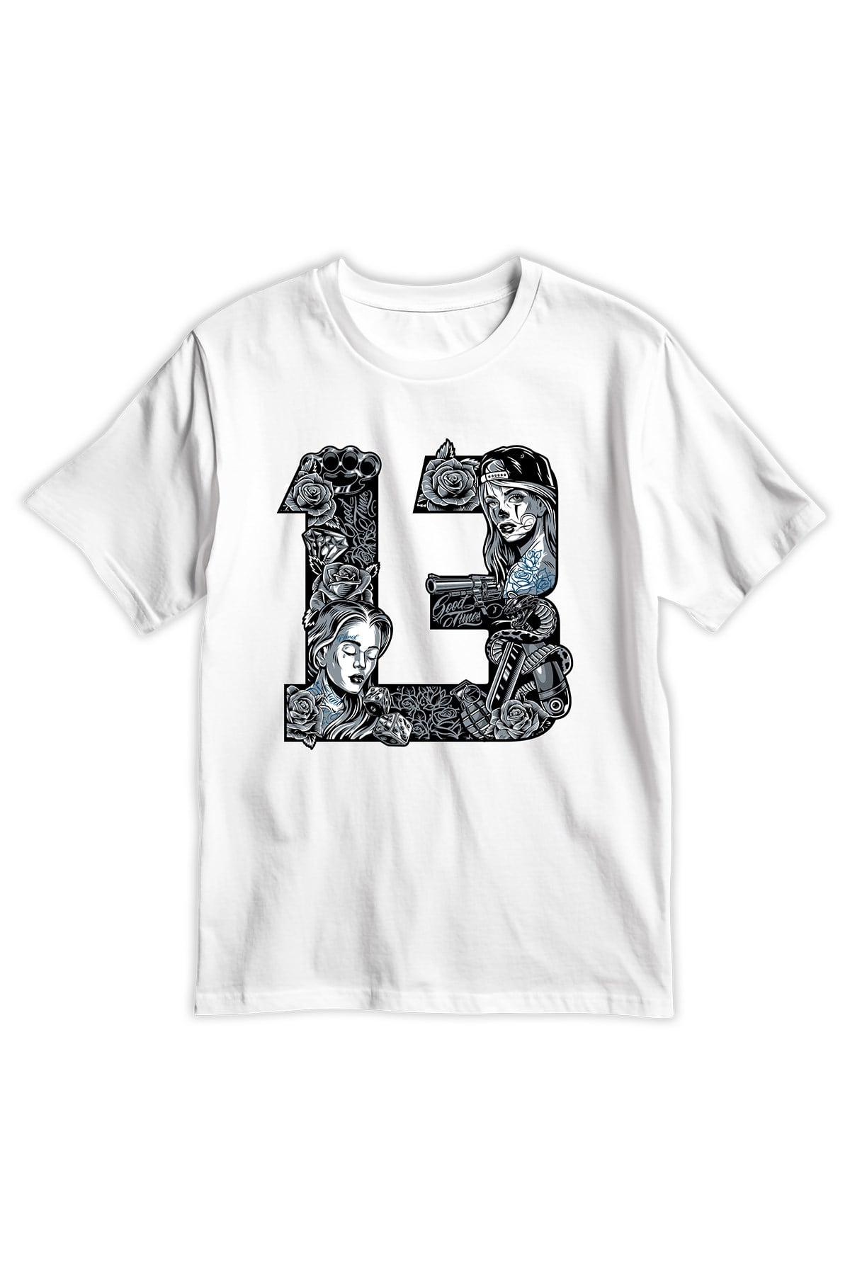 Rose Girl 13 Oversize T-shirt