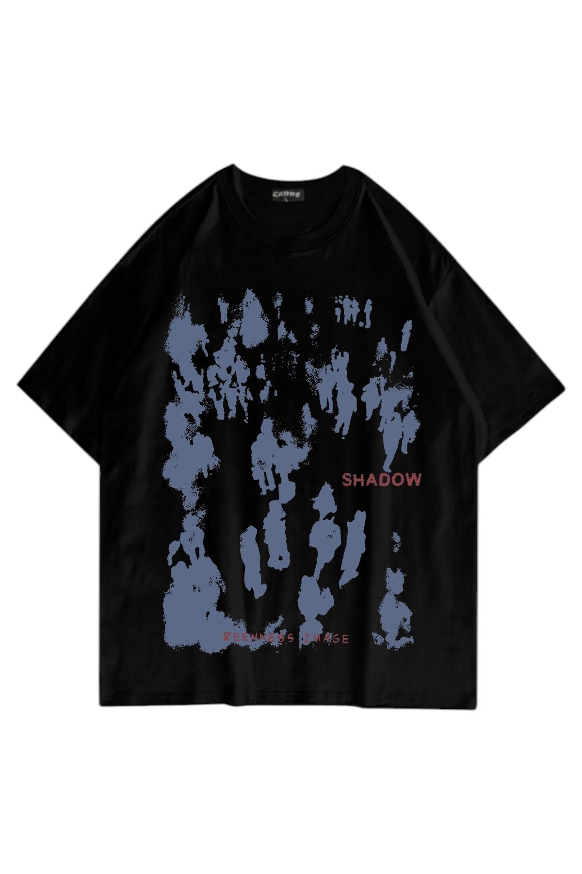 Shadow Black Oversize T-shirt