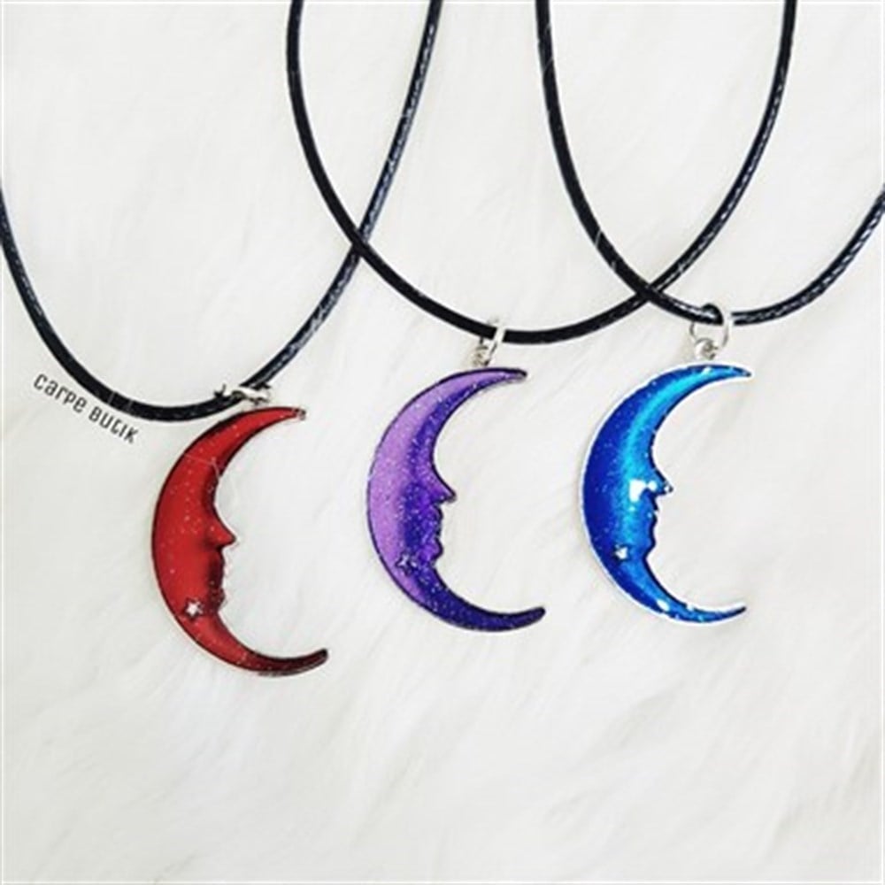 Simli Ay Kolye Renkleri