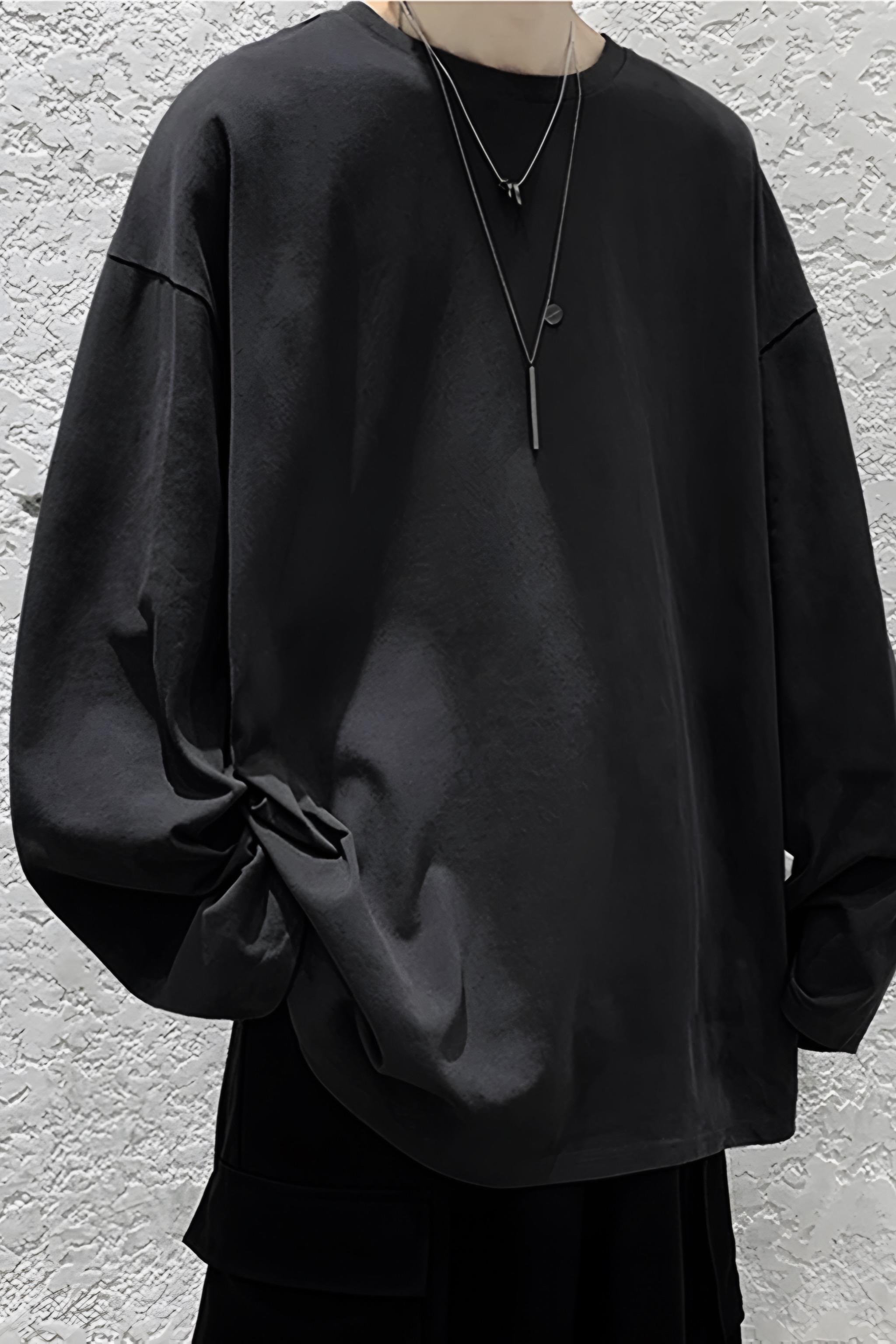 Siyah Oversize Sweatshirt