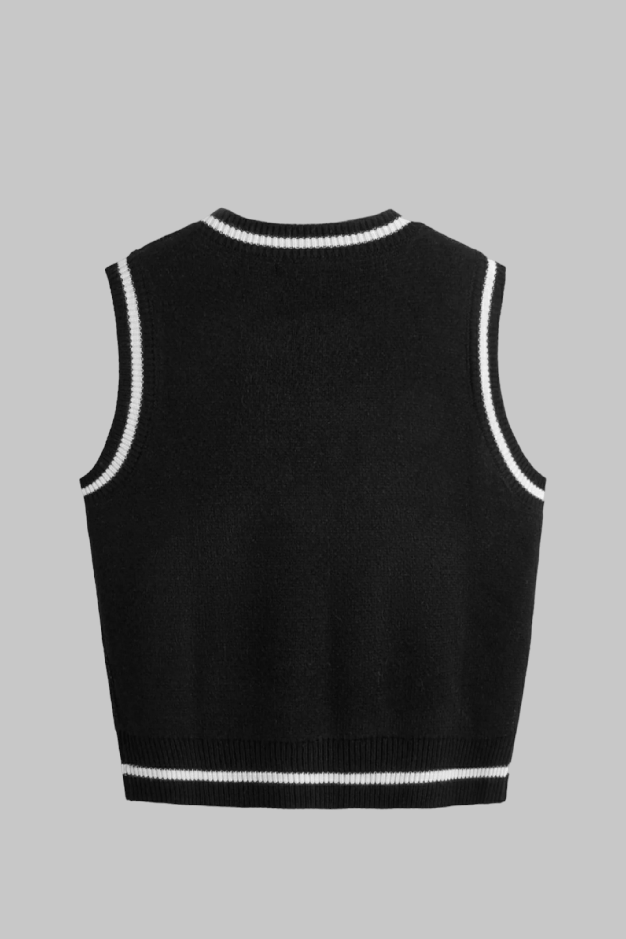 Black Skull Sweater