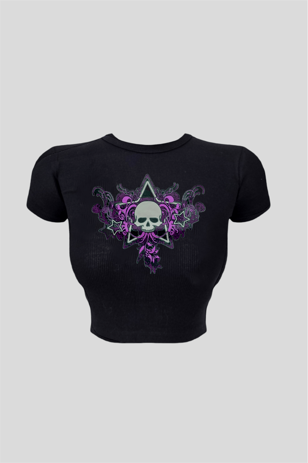 Skull Purple Star Bluz