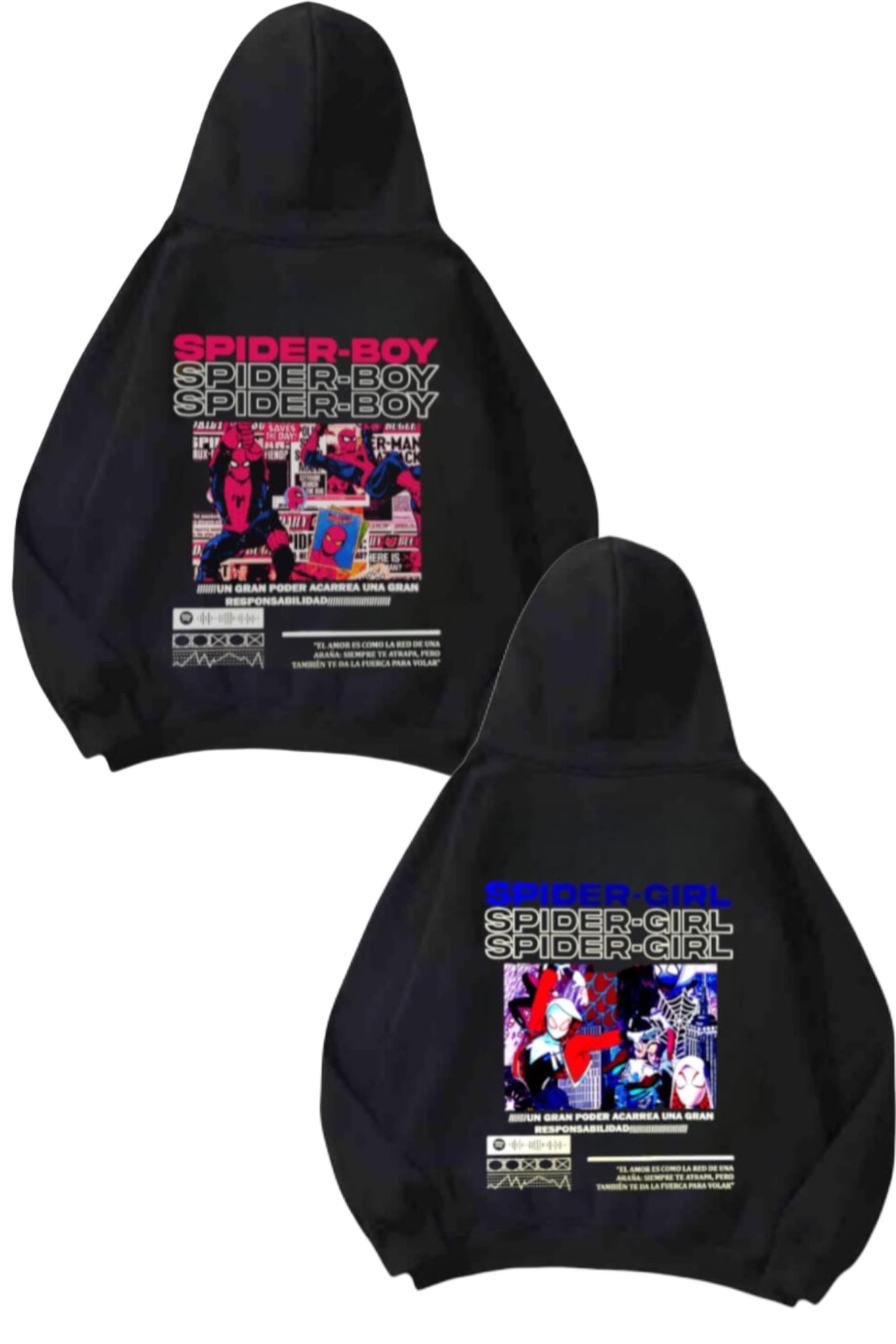 Spider Girl Oversive Sweatshirt