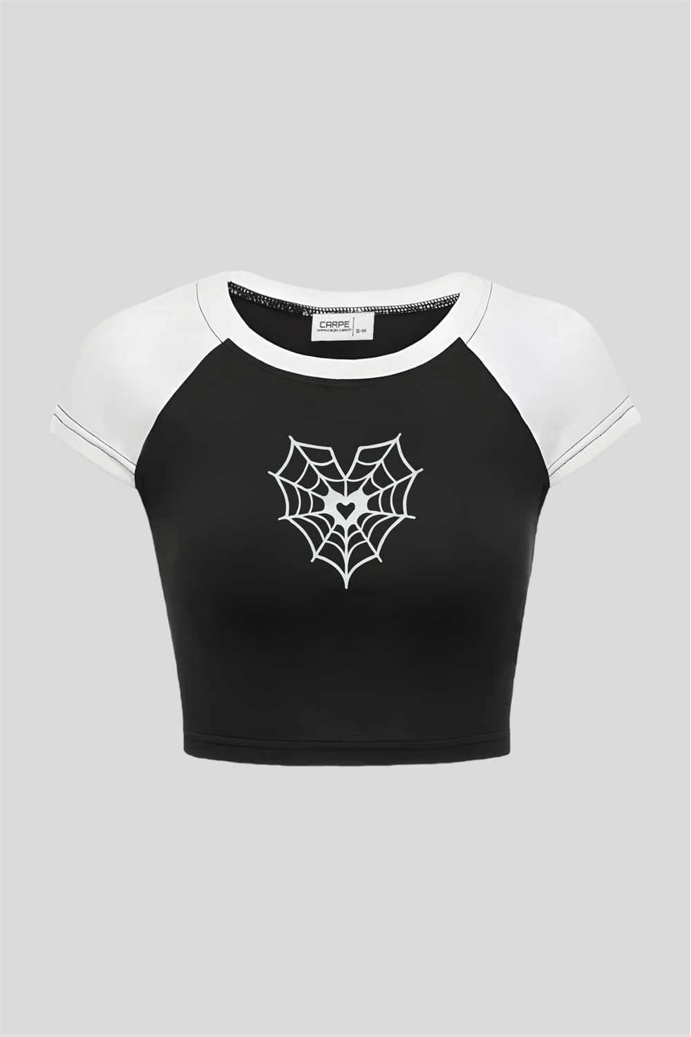 Spider Web Heart Crop