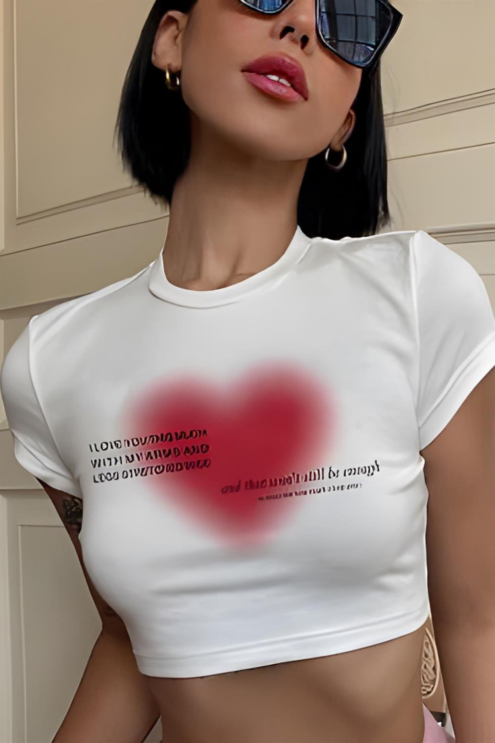 Still Be Enough Crop T-shirt