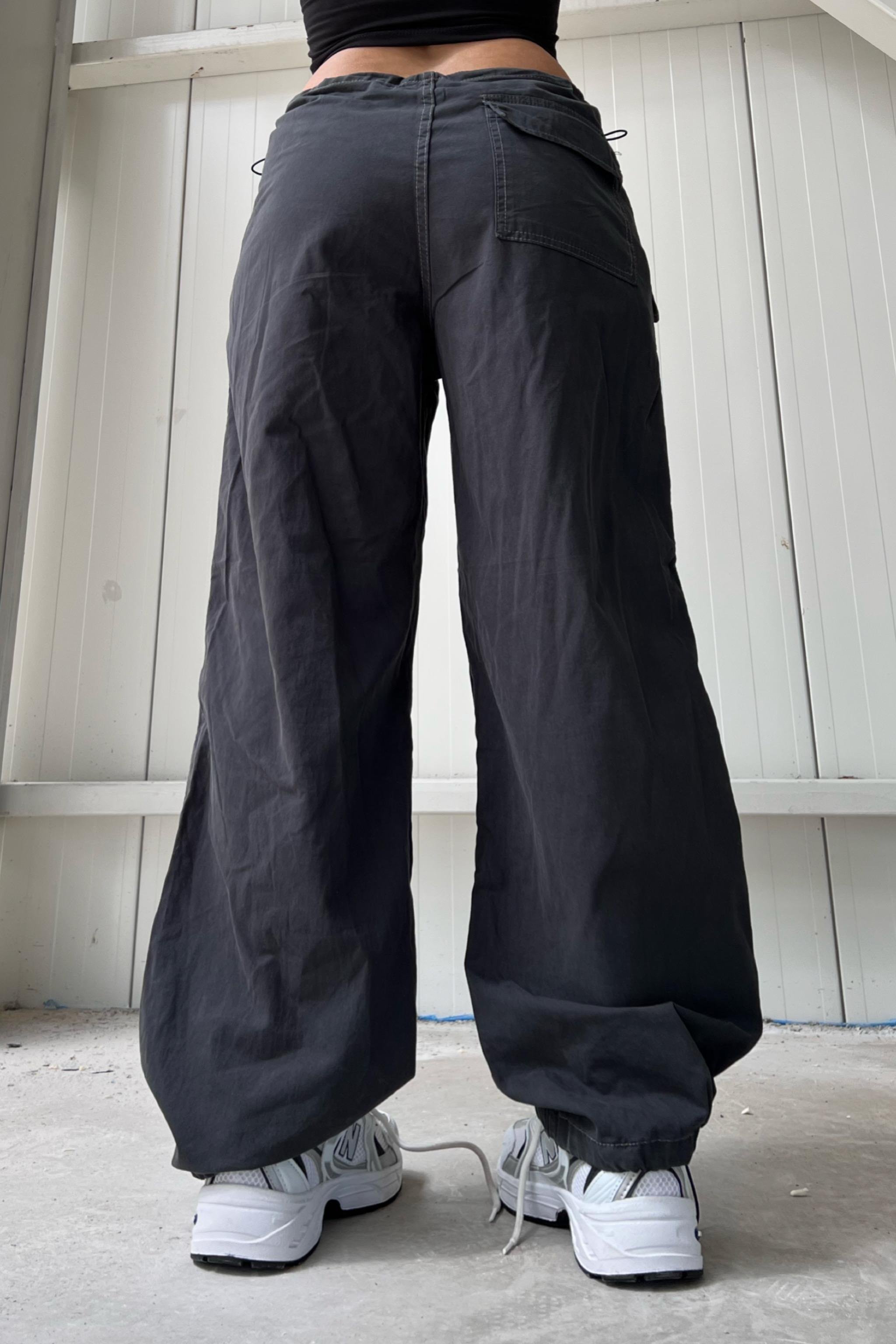 Studs Detail Black Tactical  Pantolon