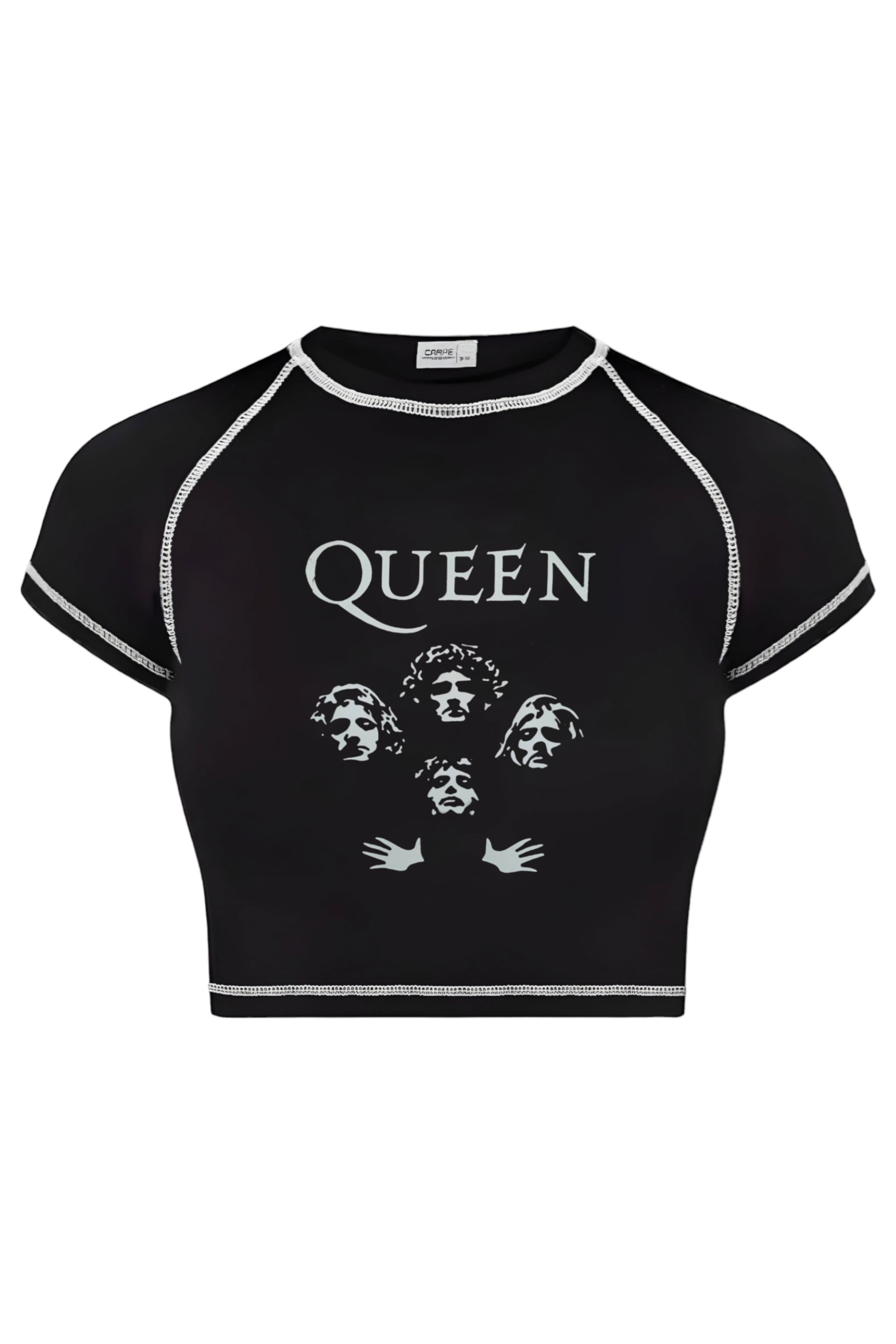 Ters Dikiş Queen Crop