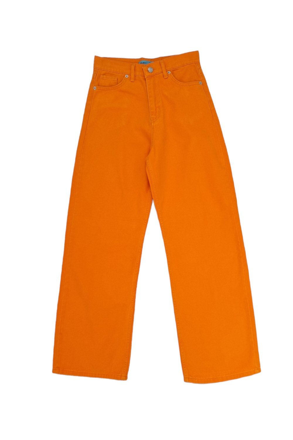 Turuncu Straight Pantolon