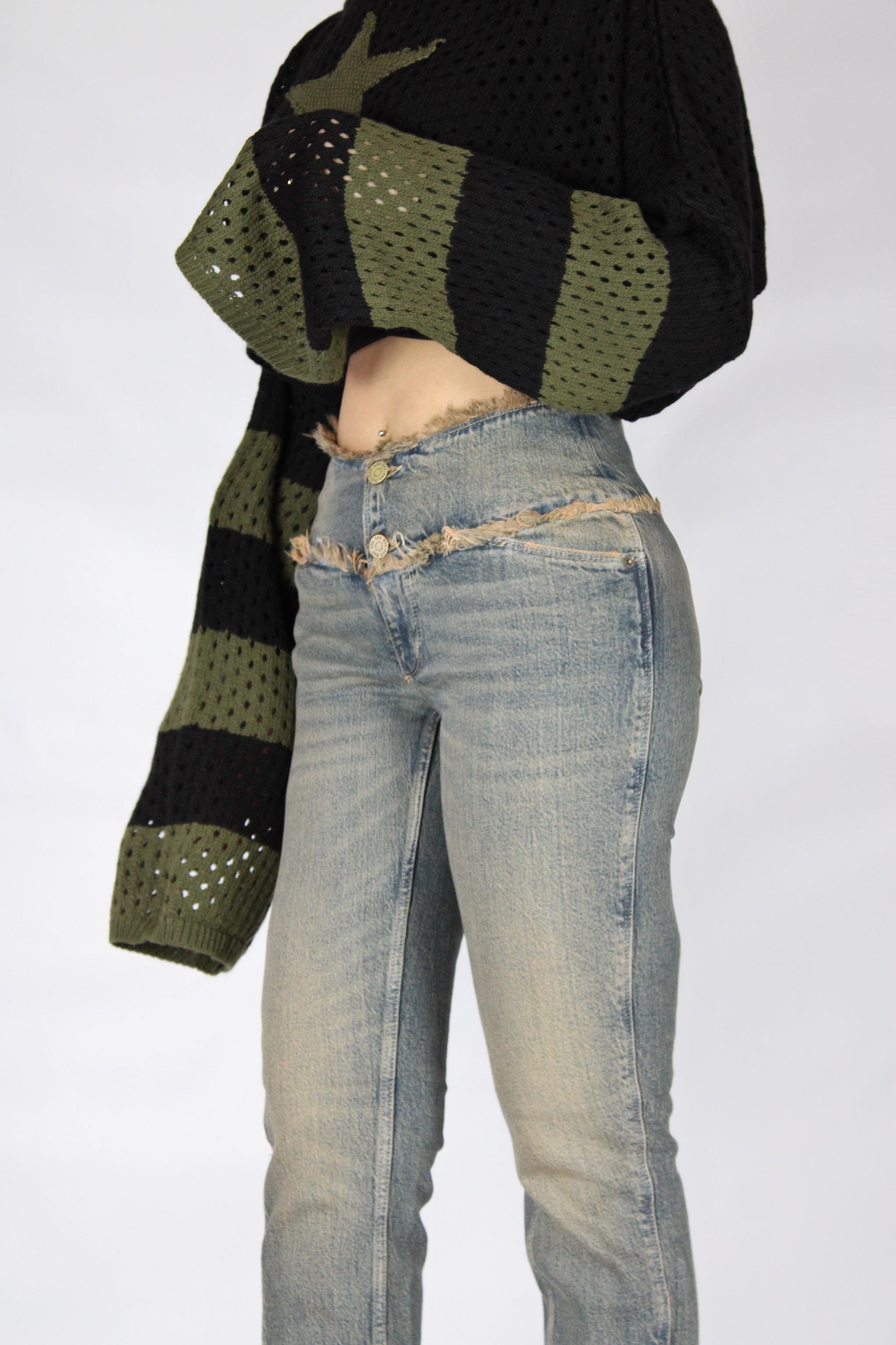 Waist Tassel Pantolon