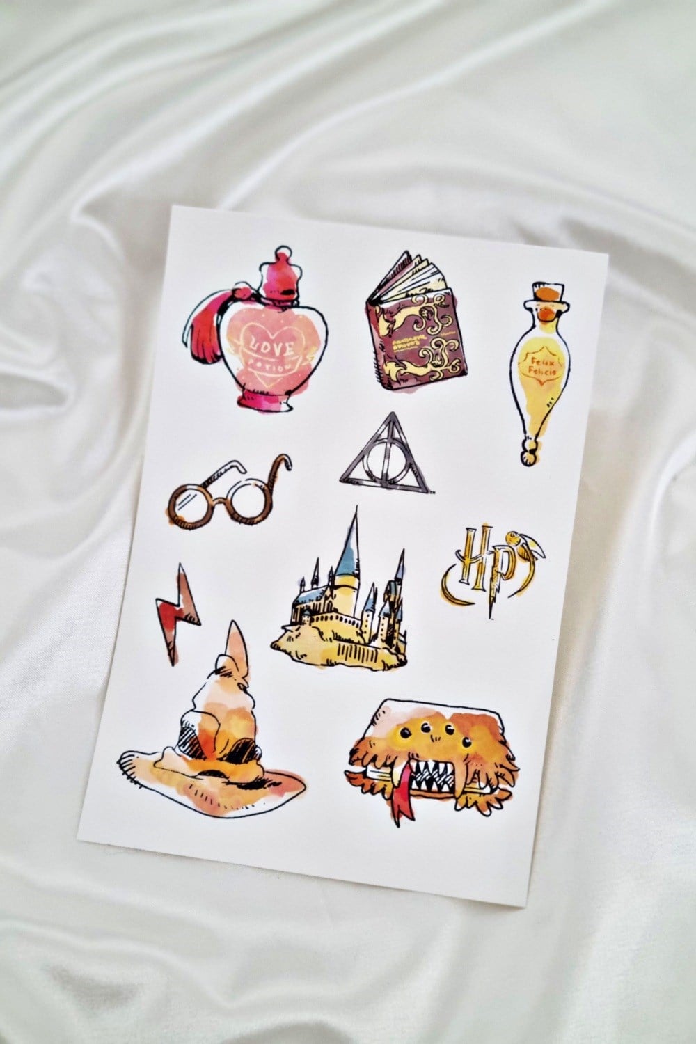 Water Color Sticker