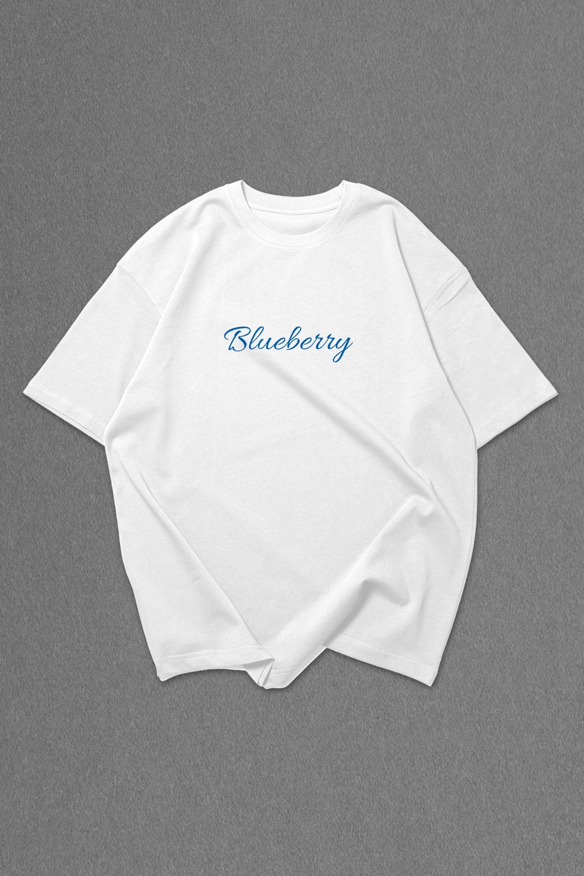 White Blueberry Oversize T-shirt