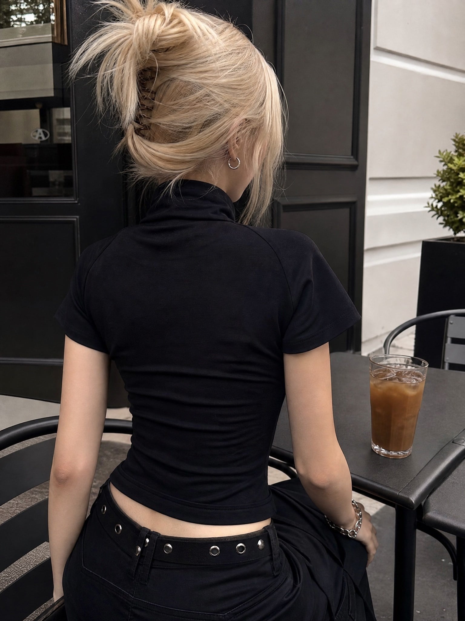 Y2K Harajuku A Kısa Kollu Crop