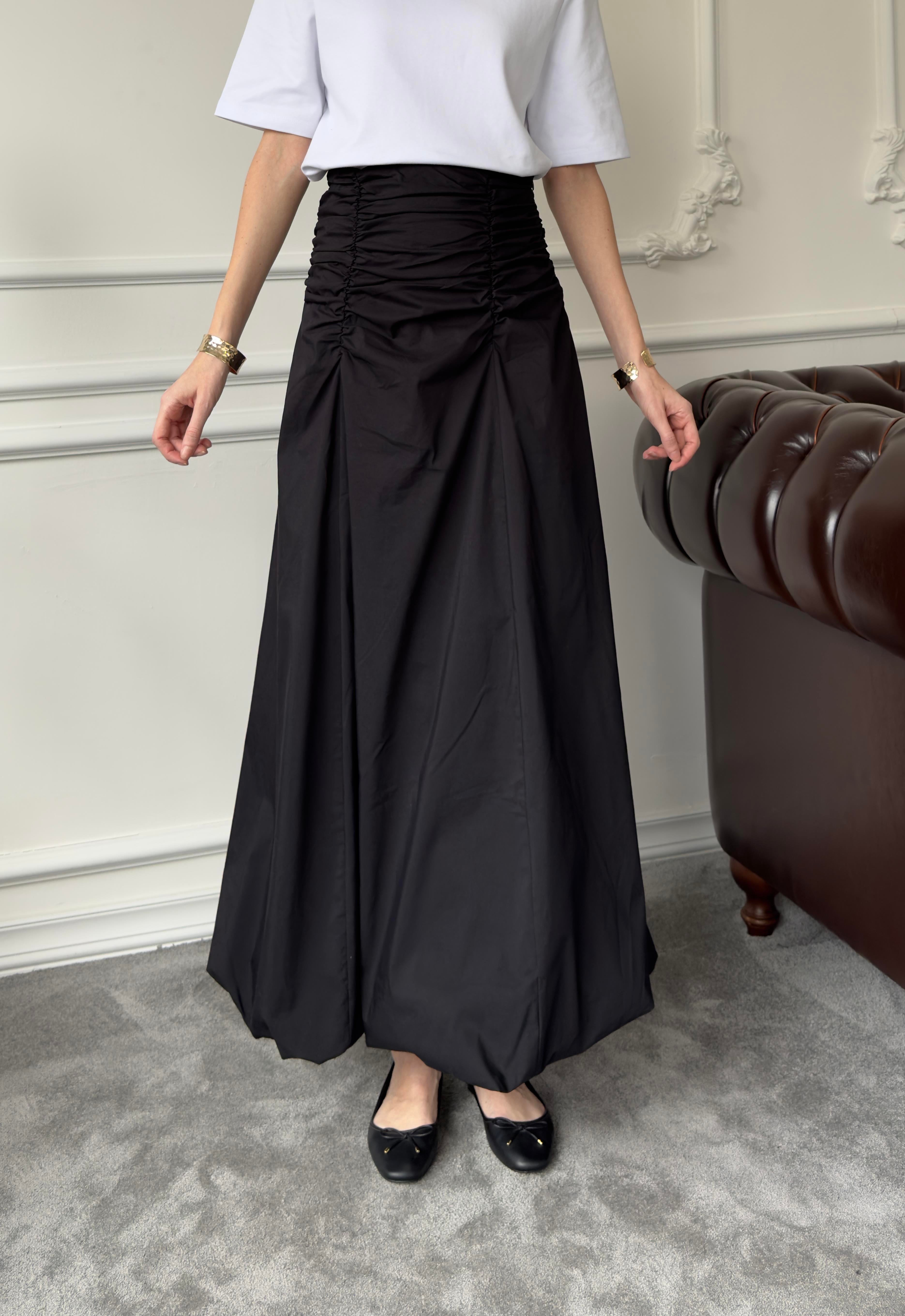 Gipeli Tasarım Etek- SİYAH