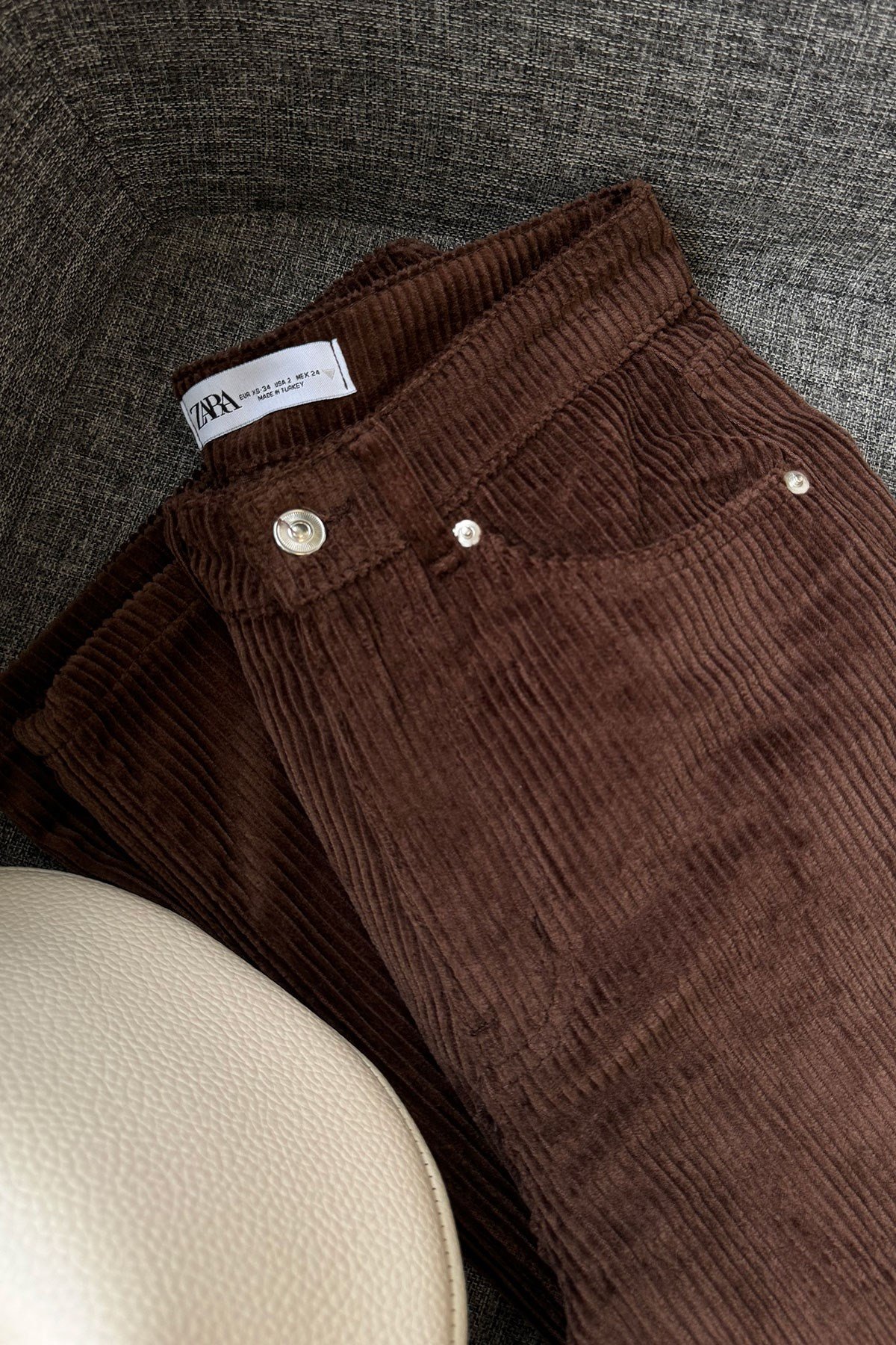 Kadife Premium Pantolon- KAHVERENGİ