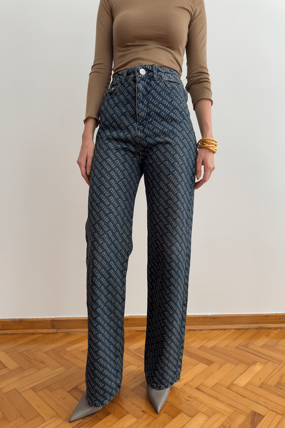 Marka Lazer Detay Premium Jean- MAVİ