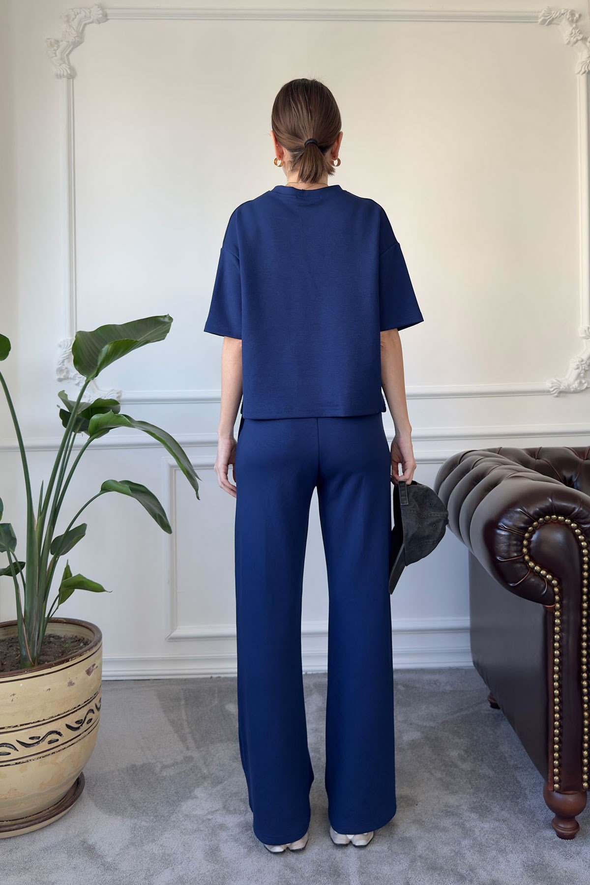 Modal Kumaş Basic Takım- SAKS