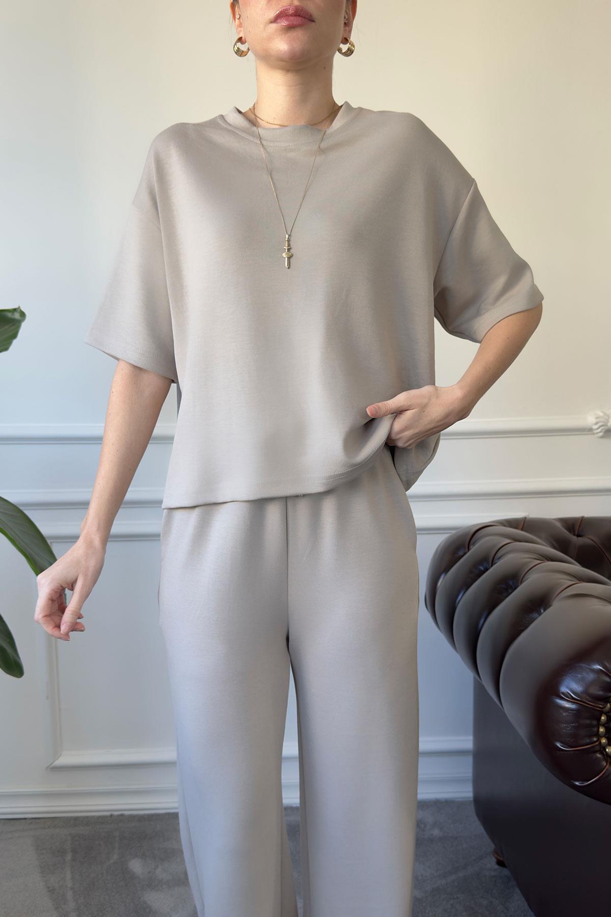 Modal Kumaş Basic Takım- VİZON