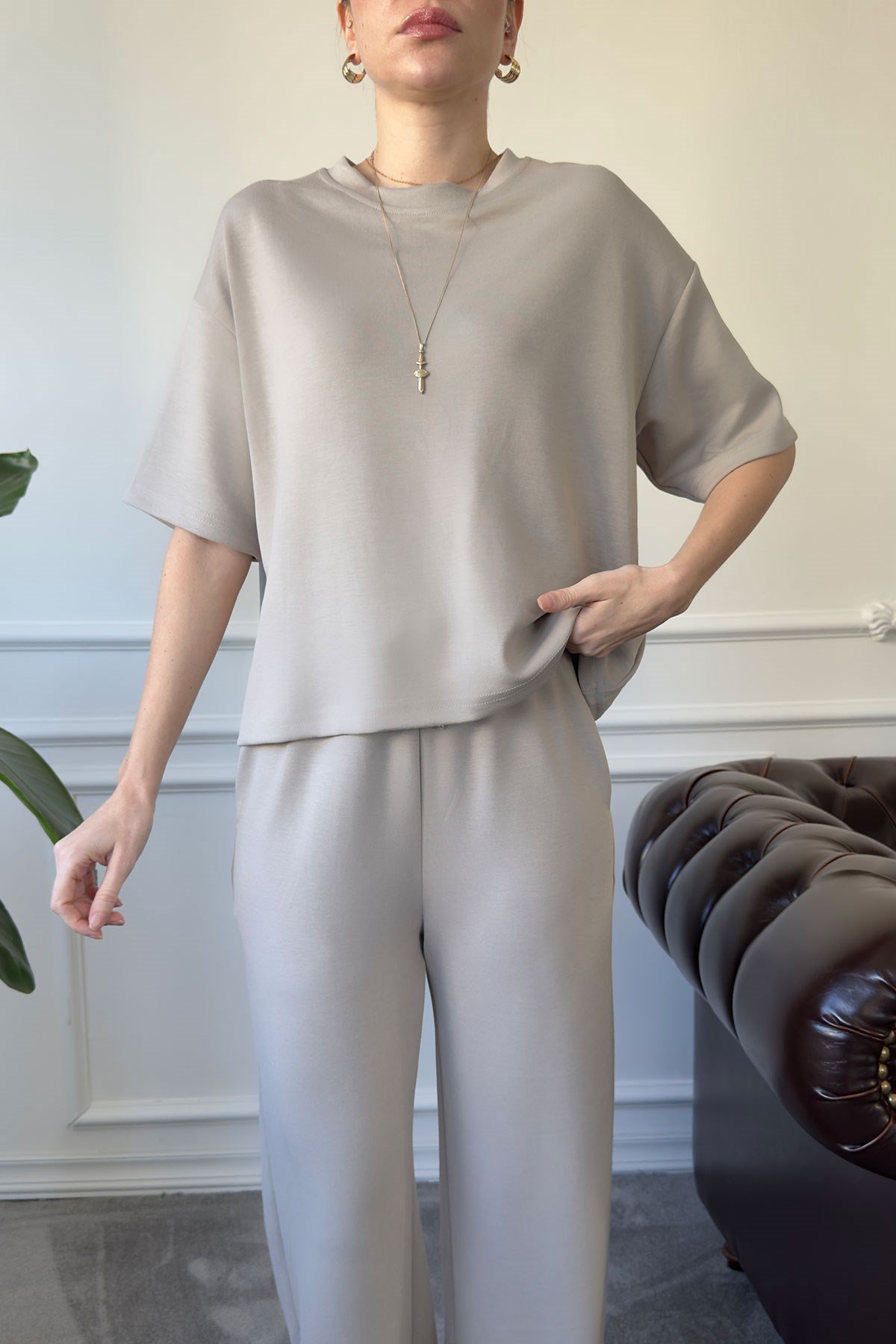 Modal Kumaş Basic Takım- VİZON