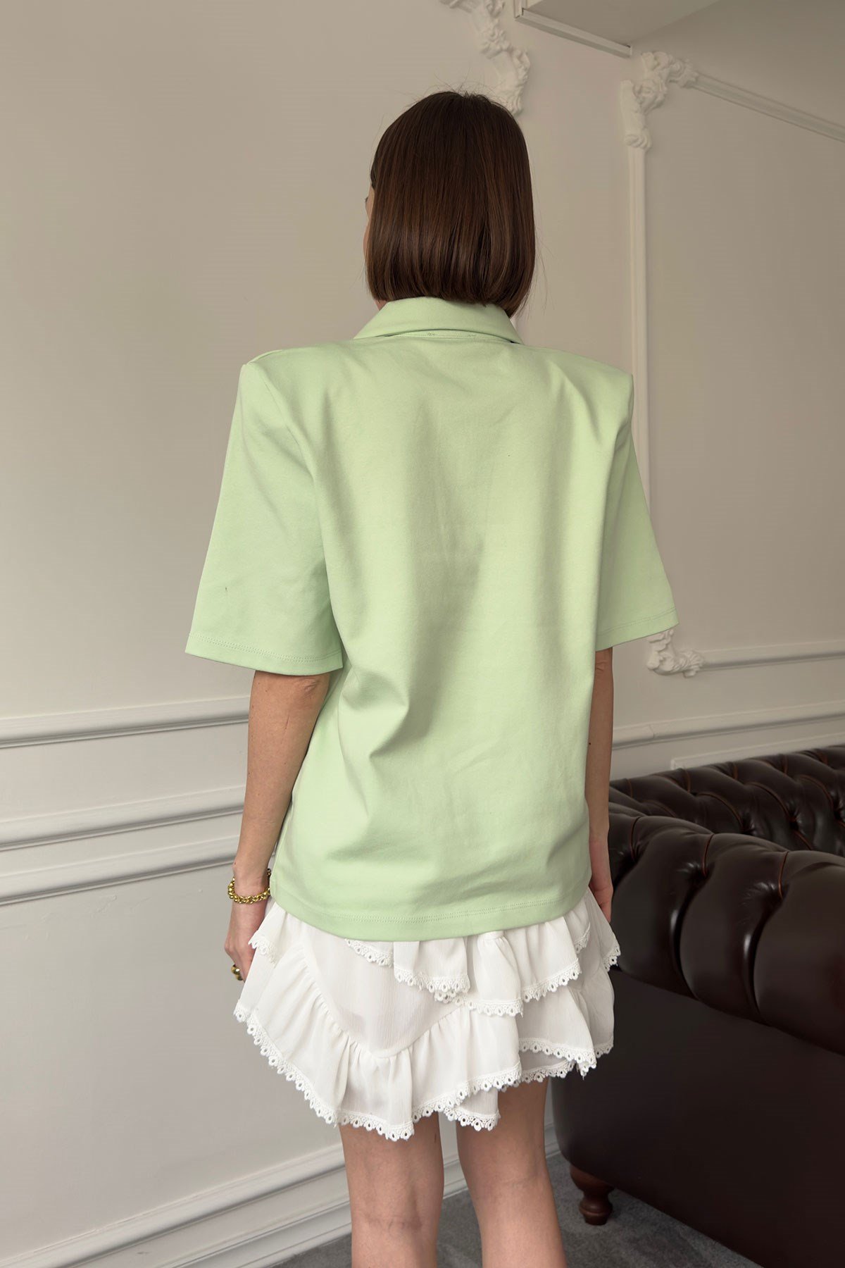 Polo Yaka Tshirt- MİNT
