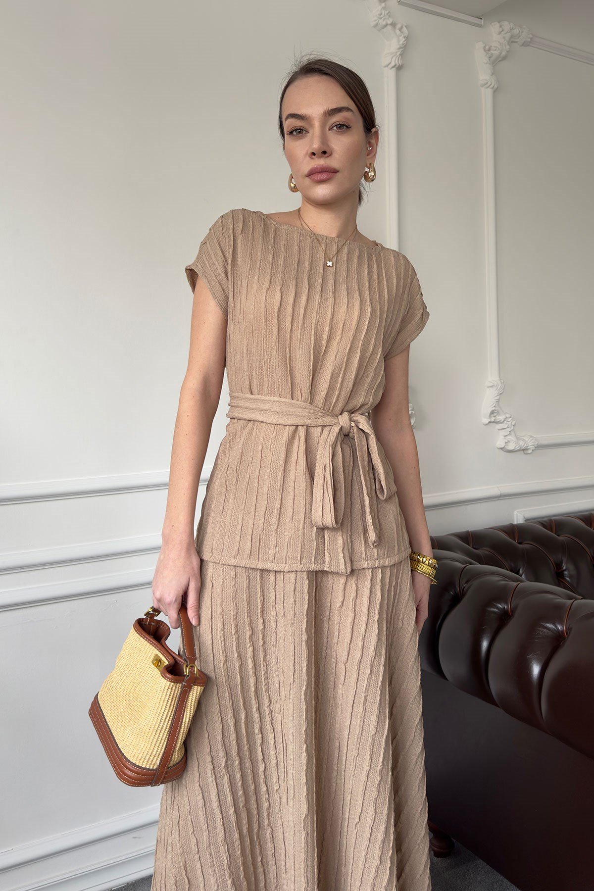 Tasarım Örme Takım- CAMEL